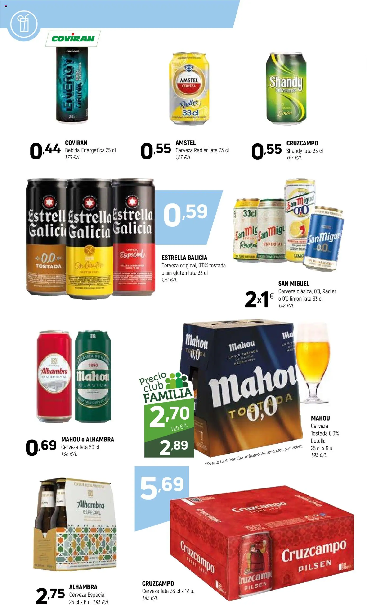 Coviran - Figueres │ válido desde el 05.05.2026 | Página: 12 | Productos: Cerveza
