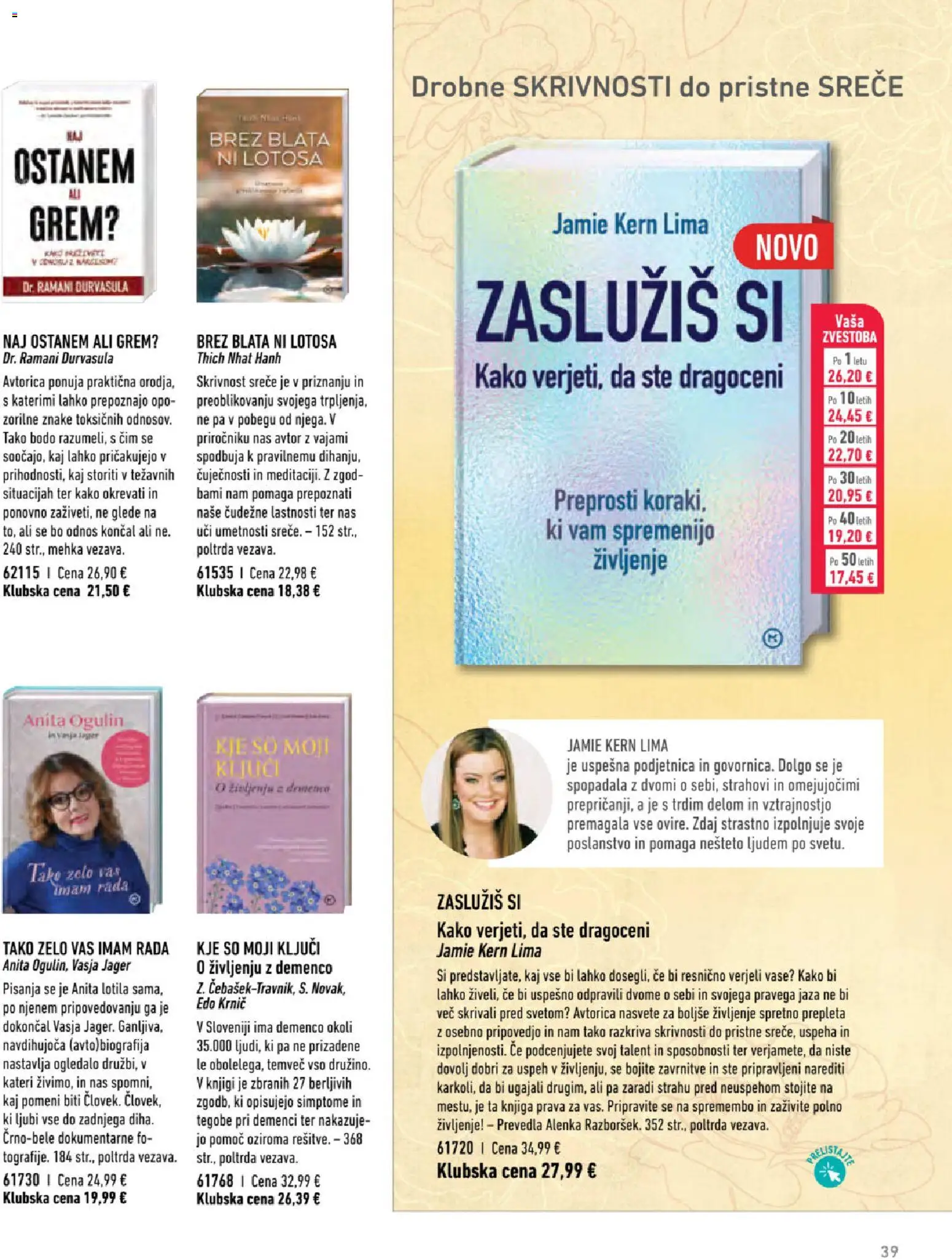 Novi Mladinska Knjiga katalog ponudbe – veljaven od 01.04.2026 | Stran: 40 | Izdelki: Ogledalo, Knjiga