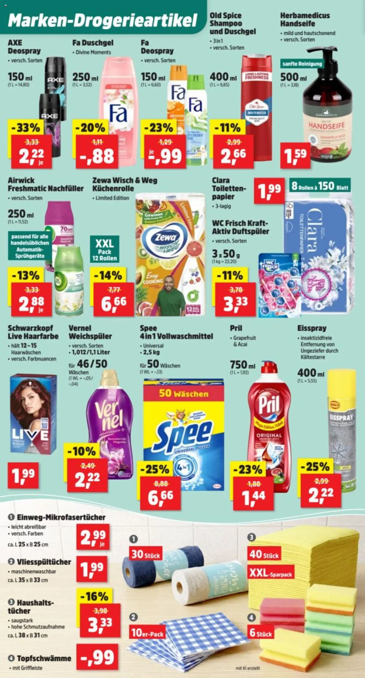 Thomas Philipps Prospekt – gültig ab 17.08.2026 | Seite: 7 | Produkte: Zewa, Shampoo, Weichspüler, Vernel