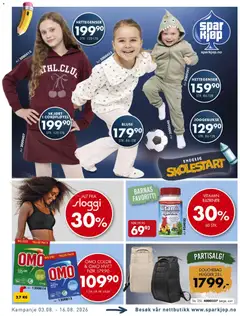 Forhåndsvisning av Spar Kjøp kundeavis gyldig fra 03/08/2026 | Side: 1