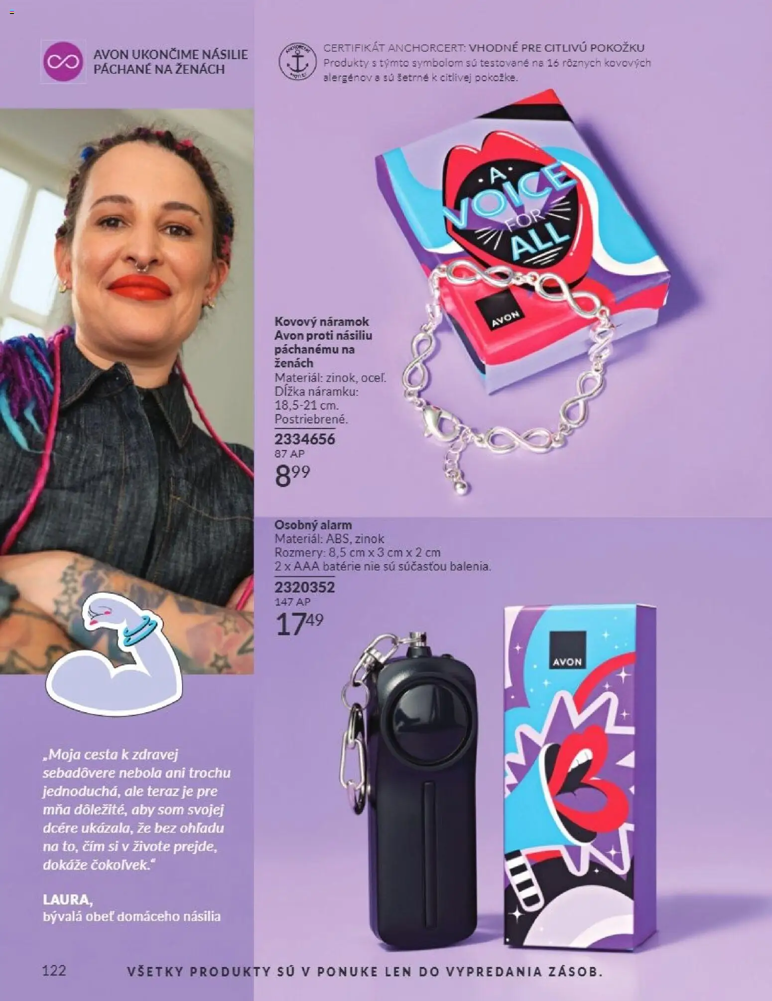 Nové Avon akcie – leták je platný od 01.07.2026 | Strana: 121 | Produkty: Batérie