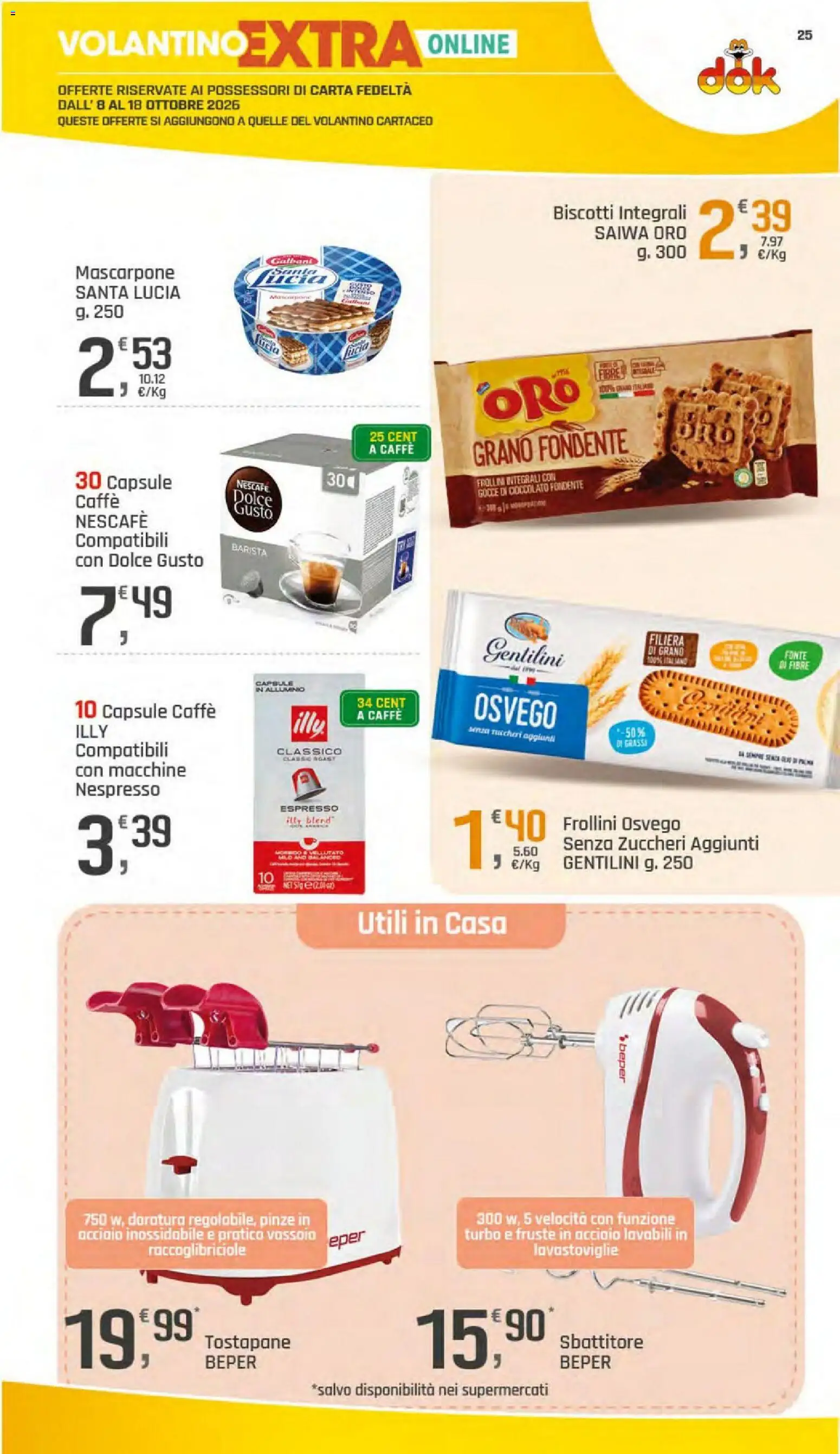 Volantino DOK del 08/10/2026 | Pagina: 25