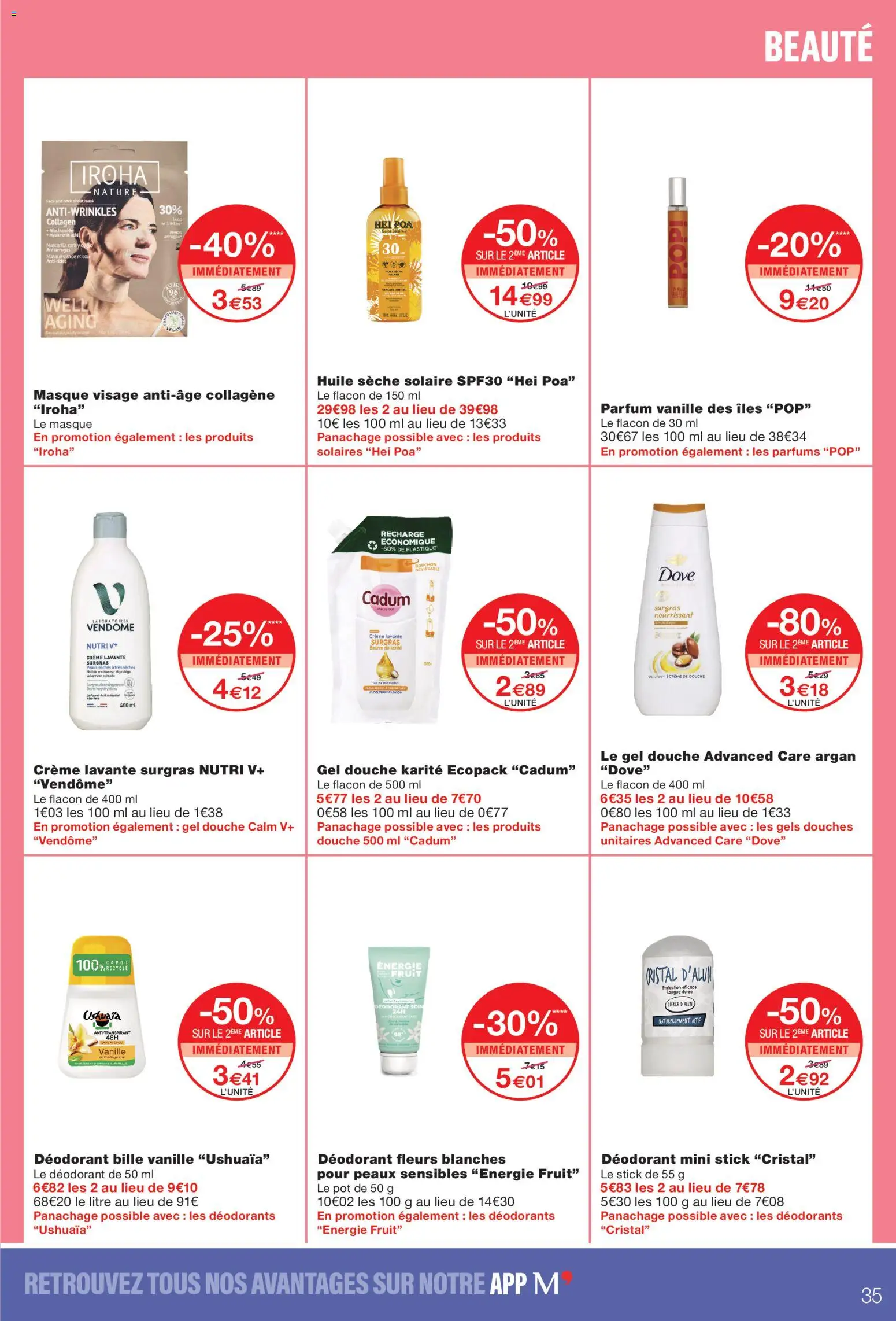{H1} | Page: 35 | Produits: Parfum, Déodorant, Douche, Beurre