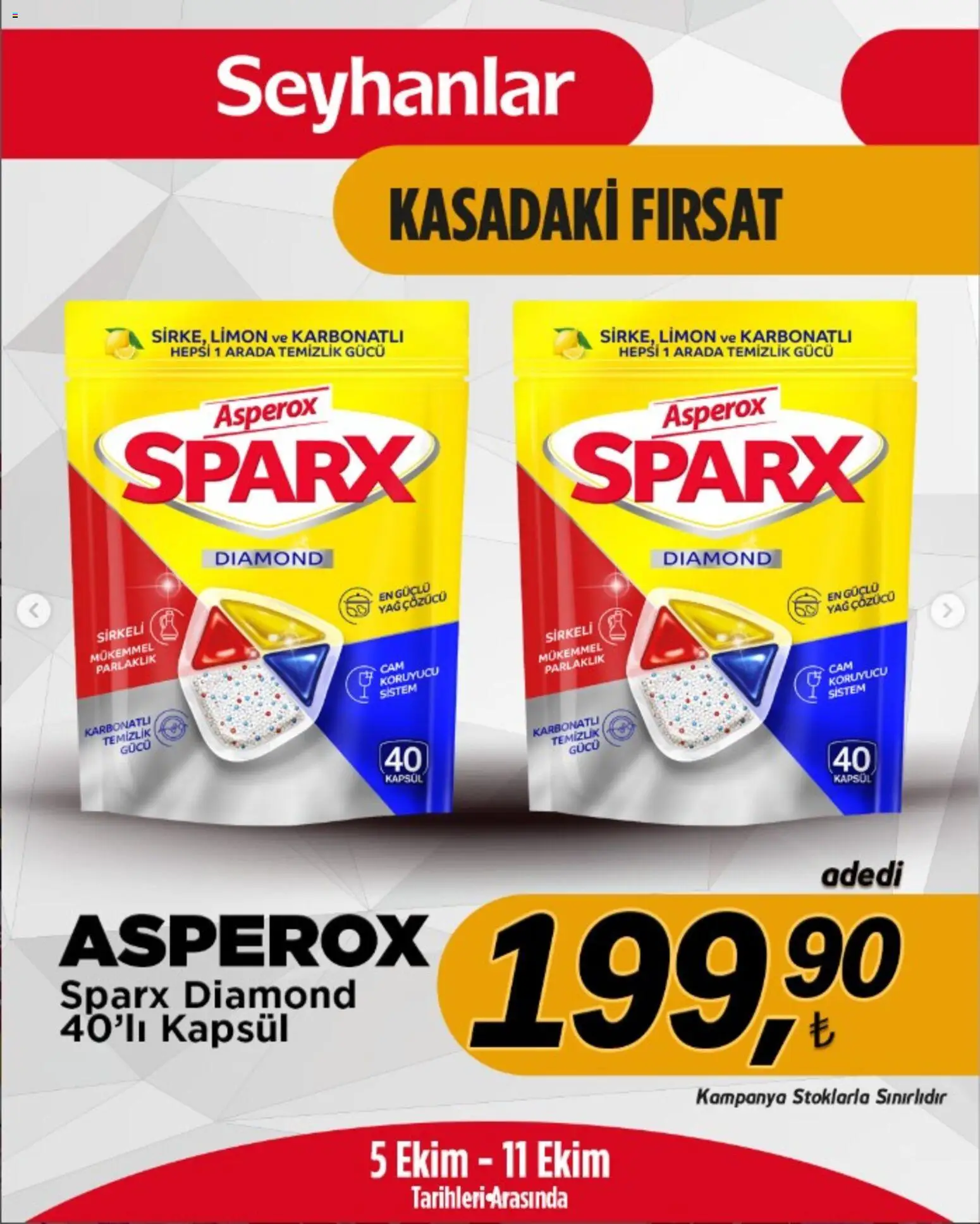 Seyhanlar Market aktüel ürünler kataloğu yayımlandı! Bu hafta 05 - 11 Ekim 2026 günü Seyhanlar Market indirimli ürünleri