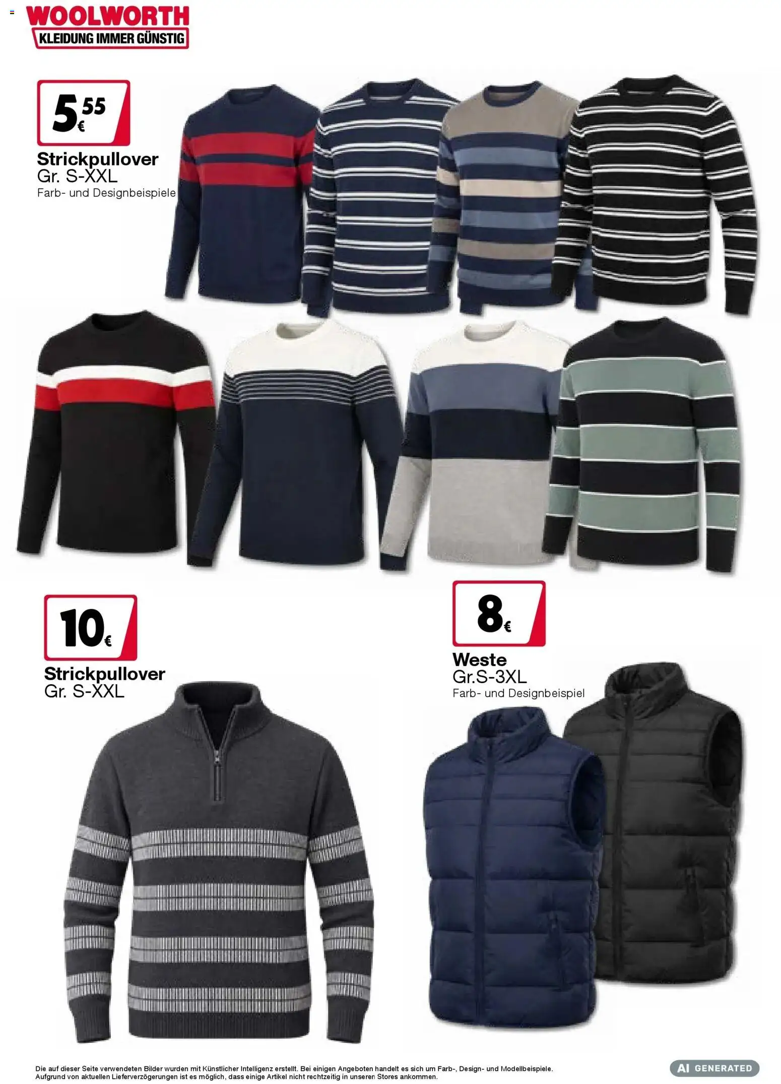 Woolworth Flugblatt gültig ab 25.09.2026 | Seite: 10 | Produkte: Weste