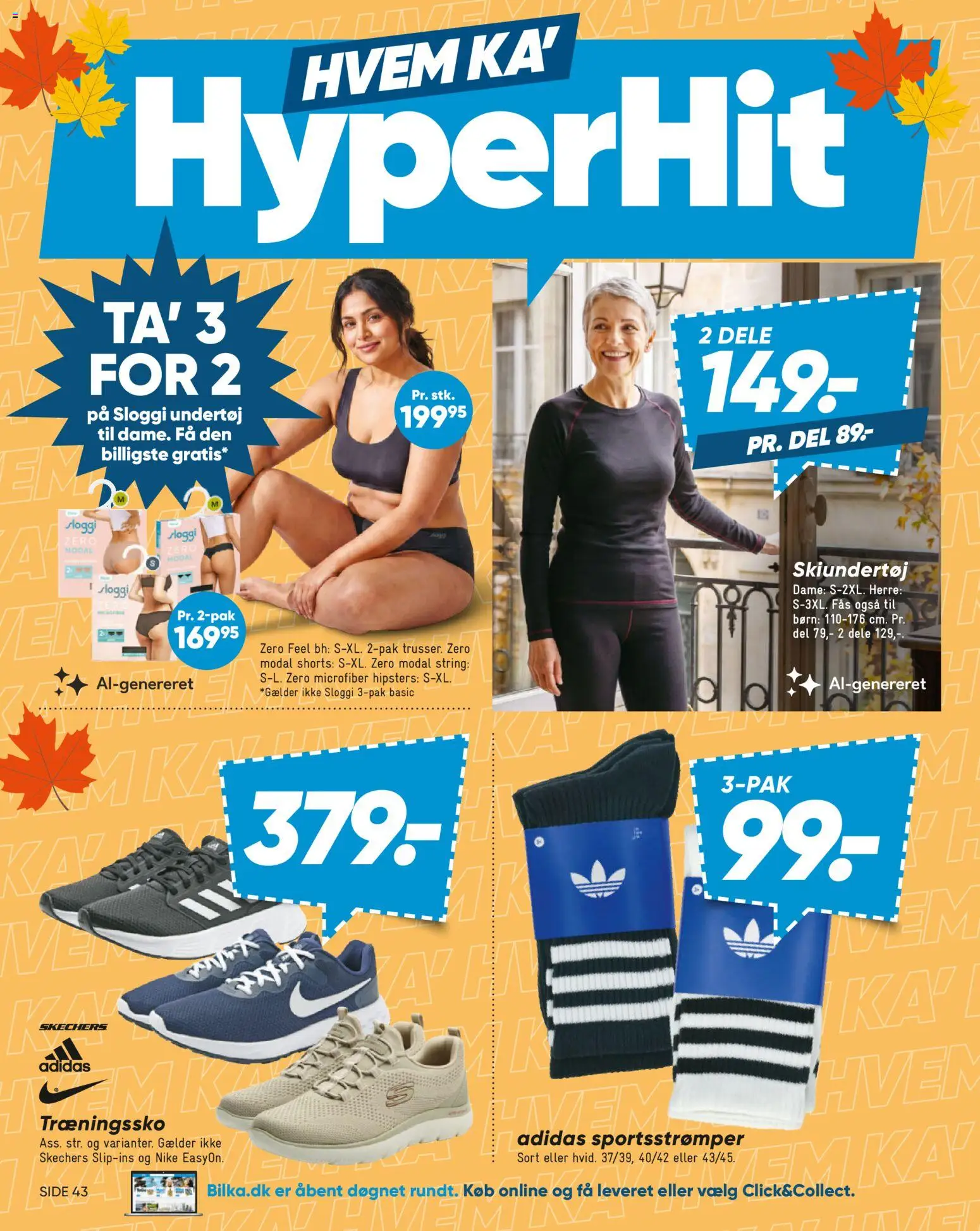 Bilka tilbudsavis – gyldig fra 16/10/2026 | Side: 2 | Produkter: Shorts, Undertøj, BH