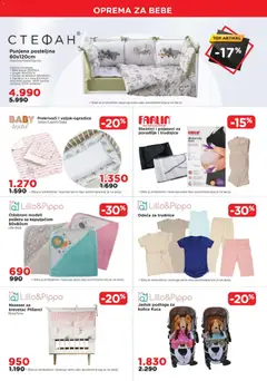 Aksa katalog - pregled Aksa kataloga - važi od 01.05.2026 | Strana: 5 | Proizvode: Jastuk, Jorgan, Kolica, Odeća