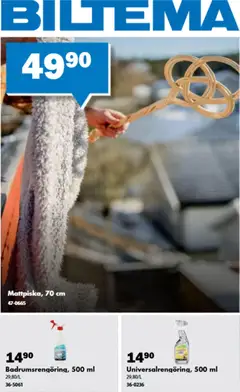 Biltema erbjudanden städning - Förhandsvisning av reklamblad från butik Biltema aktuell från 20/08/2026