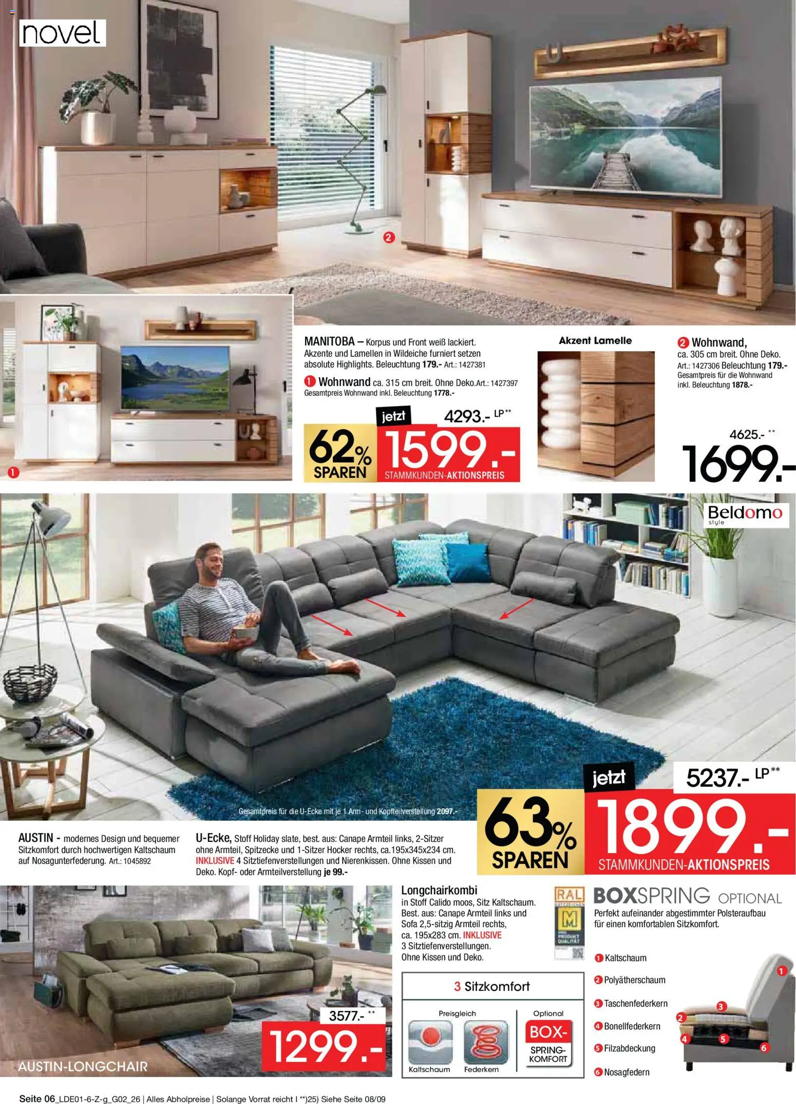 Zurbrüggen Große Marken-Sensation – gültig ab 31.01.2026 | Seite: 6 | Produkte: Hocker, Kissen, Sofa, Box