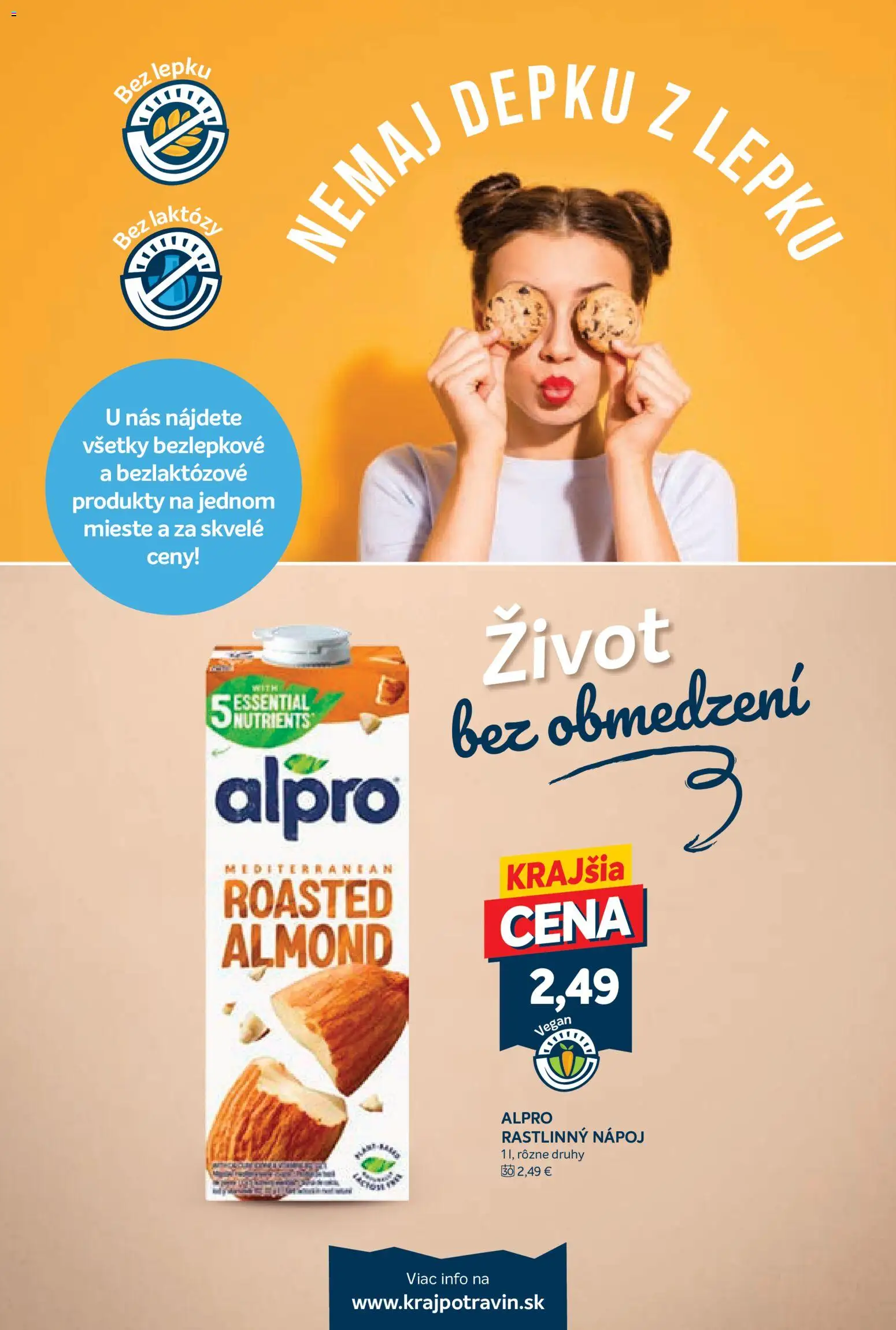 Nové Kraj akcie – leták je platný od 03.09.2026 | Strana: 16 | Produkty: Alpro