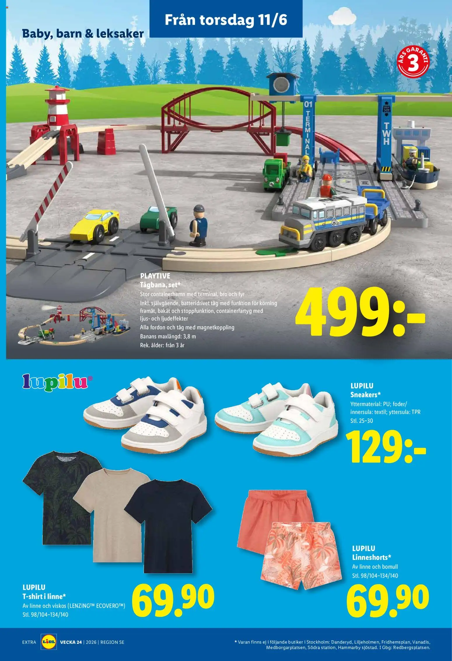 Lidl reklamblad aktuell från 08.06.2026 | Sida: 23 | Produkter: Linne, Ljus