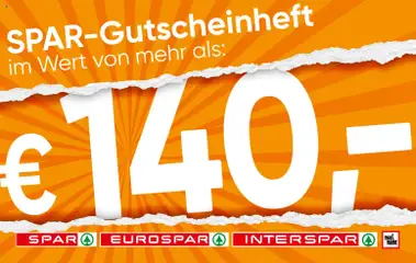 Spar - Gutscheinheft ab 23.07.2026 gültig