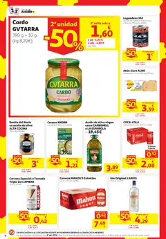 Vista previa Alcampo Supermercado válido desde el 24/09/2026 | Página: 6 | Productos: Verduras, Queso, Crema, Legumbres