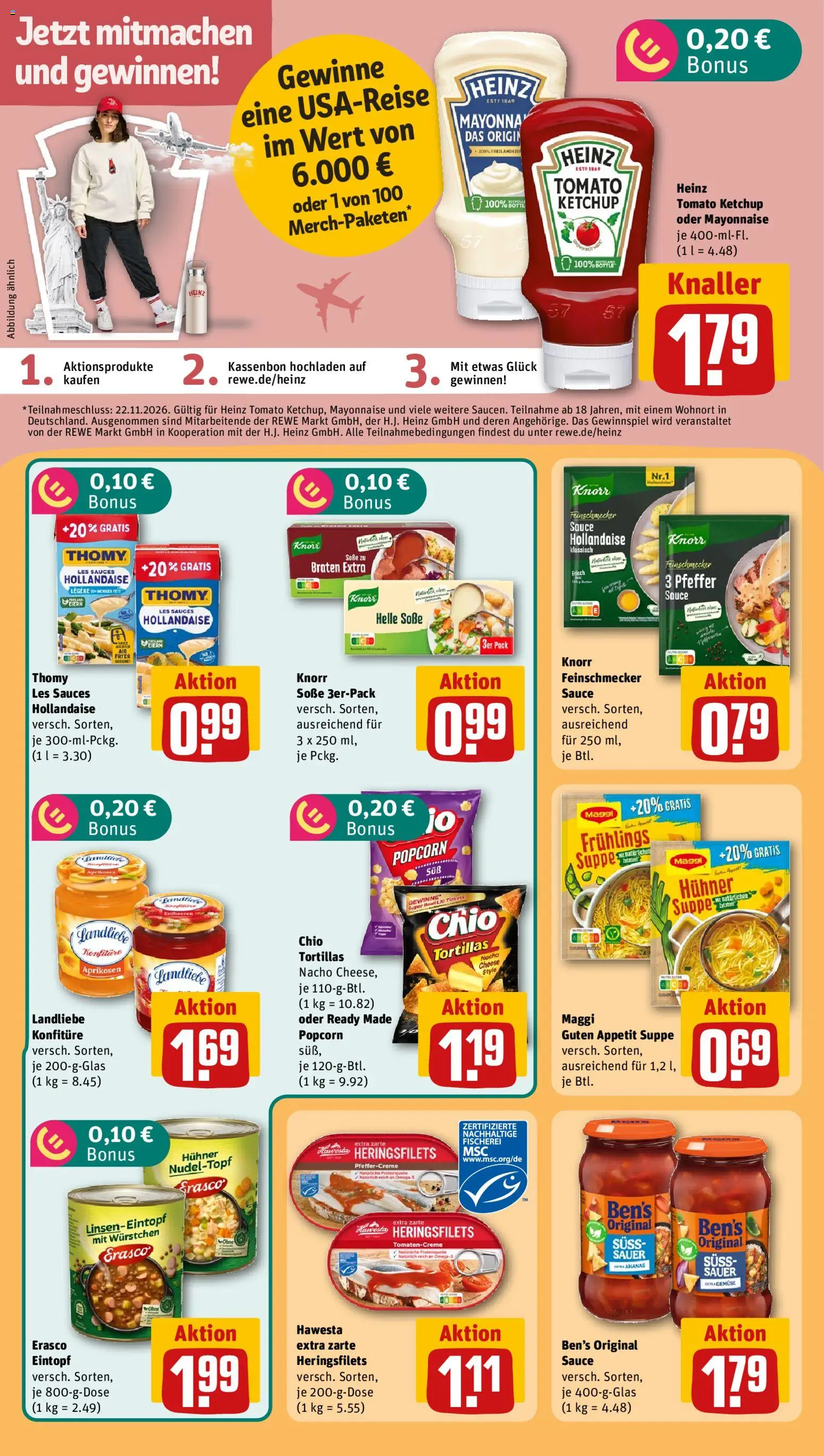 Rewe ihr Kaufpark Prospekt – gültig ab 02.11.2026 | Seite: 26 | Produkte: Maggi, Knorr, Erdbeeren, Ketchup