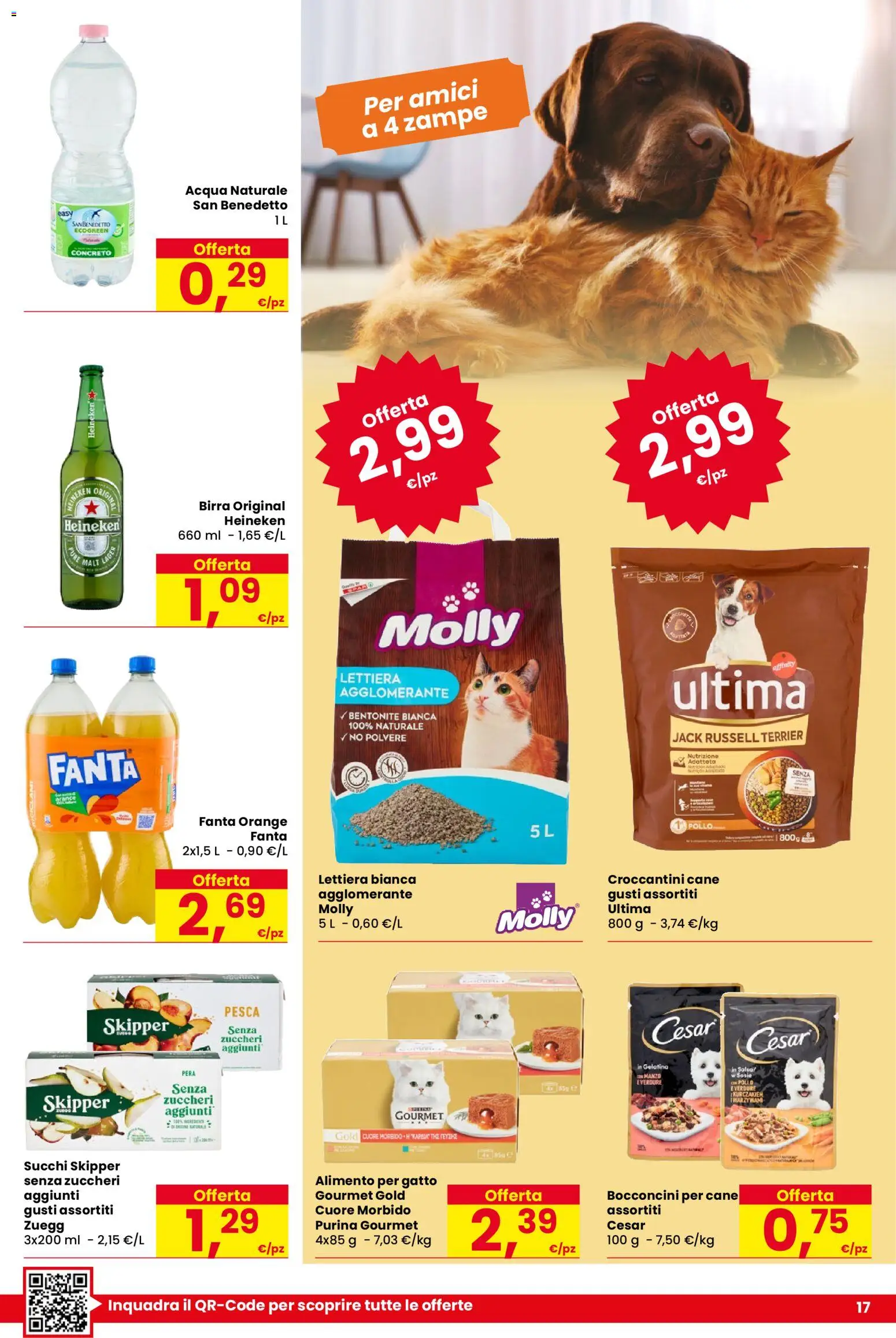 Volantino Despar del 14.05.2026 | Pagina: 17 | Prodotti: Arance, Verdure, The, Fanta
