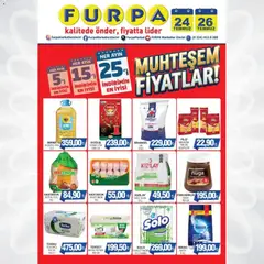 24 Temmuz 2026 tarihinden itibaren geçerli olan Furpa kataloğu önizlemesi