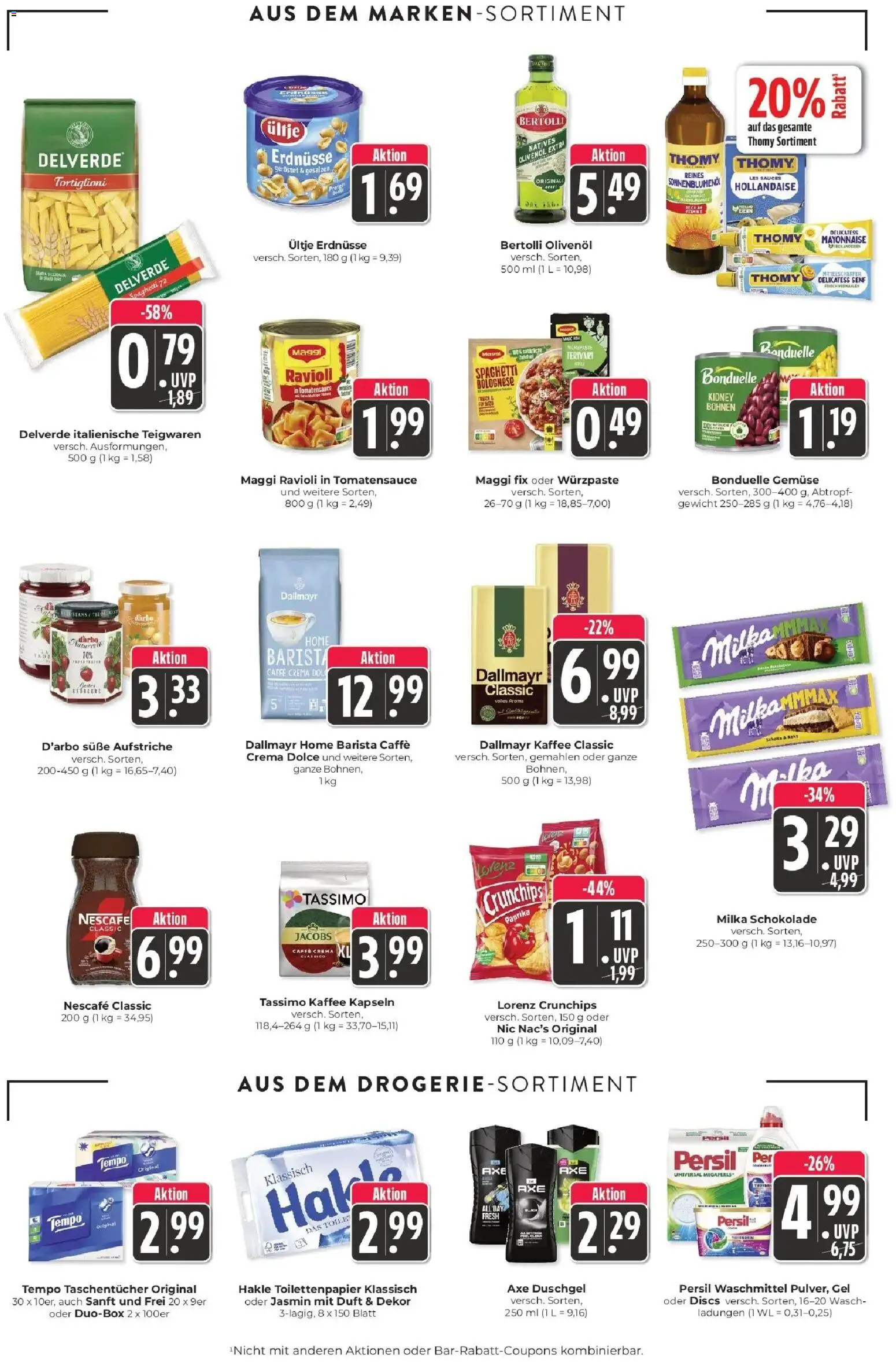 Edeka Prospekt Schliengen (ab 17.08.2026) » Angebote Online | Seite: 10 | Produkte: Nescafe, Erdnüsse, Schokolade, Duschgel
