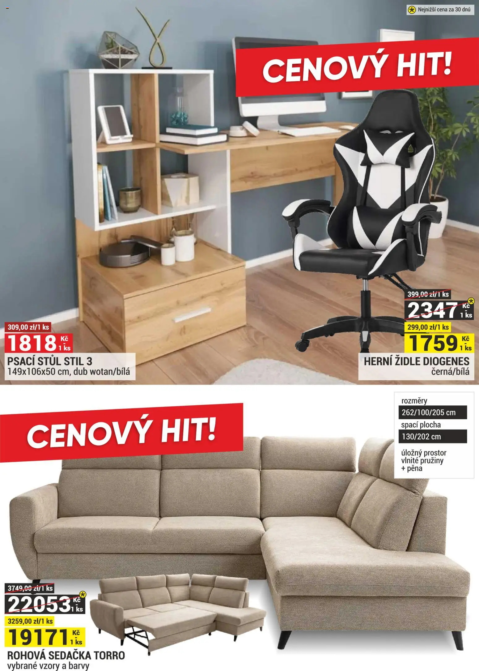 Merkury Market leták od 01.07.2026 | Strana: 8 | Produkty: Sedačka, Stůl, Židle, Psací stůl