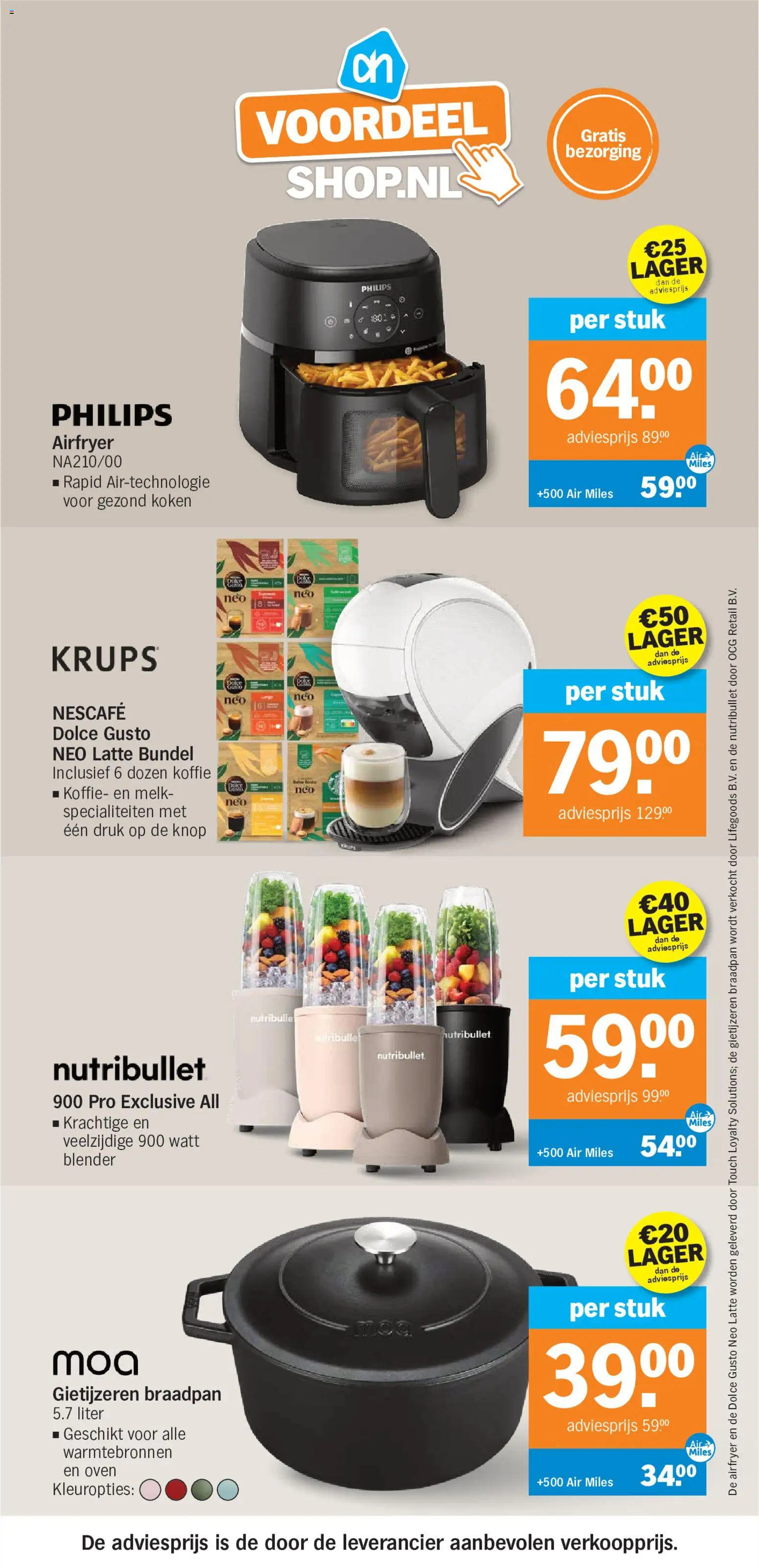 {H1} | Pagina: 35 | Producten: Melk, Oven, Blender, Nescafe