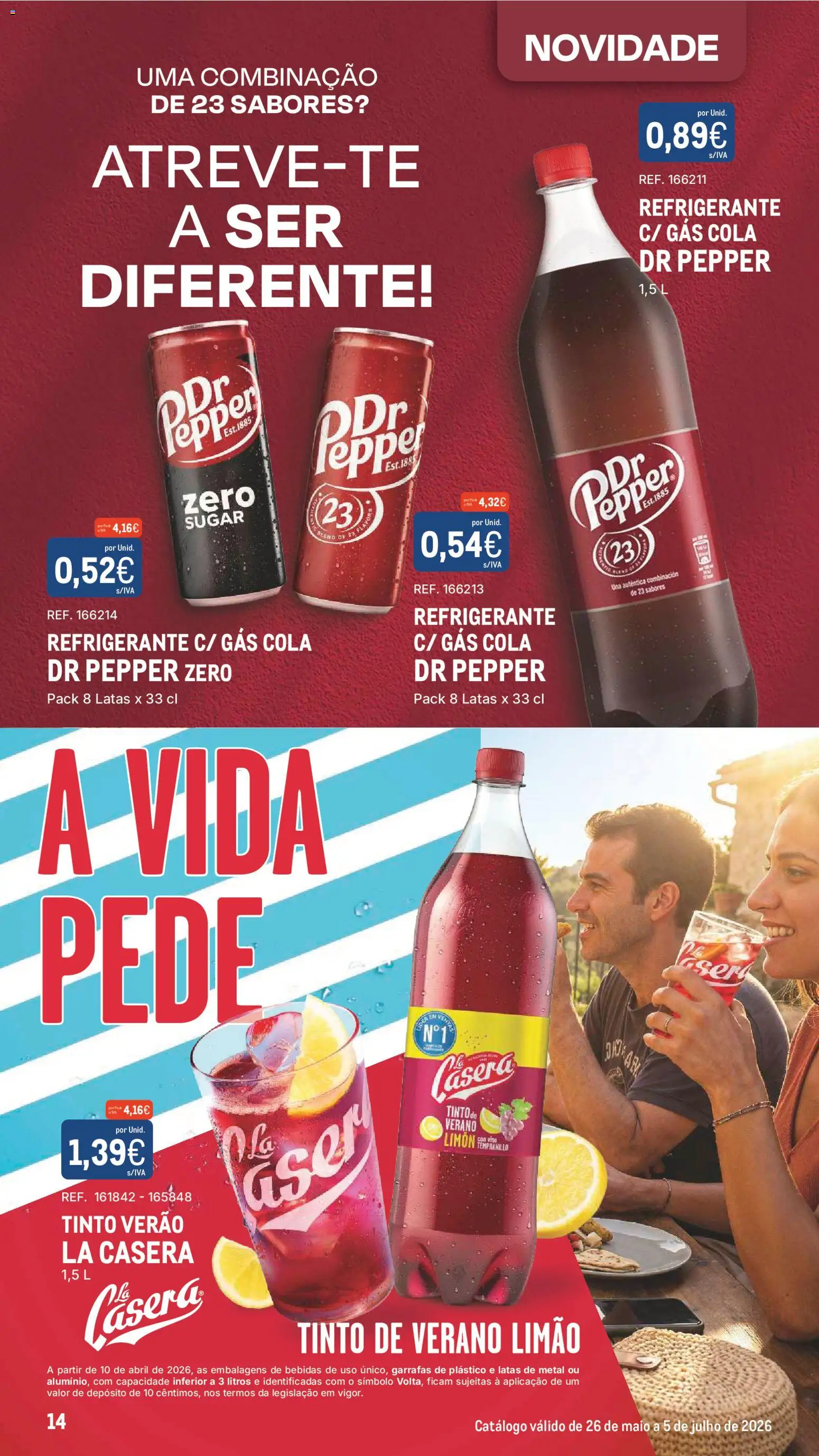 Makro Os Convocados │ válido de 26.05.2026 | Página: 14 | Produtos: Refrigerante