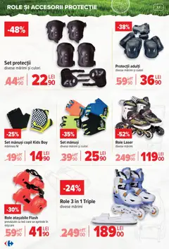 Ofertele Carrefour valabile de la 15.04.2026 | Pagină: 13 | Produse: Mănuși, Babak, Role