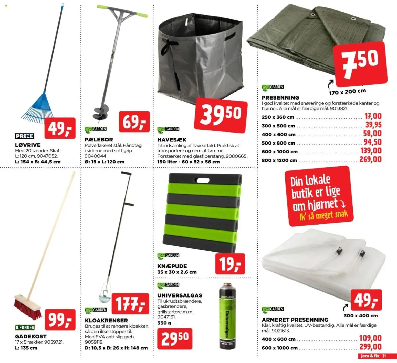 Jem & fix tilbudsavis – gyldig fra 28/09/2026 | Side: 31