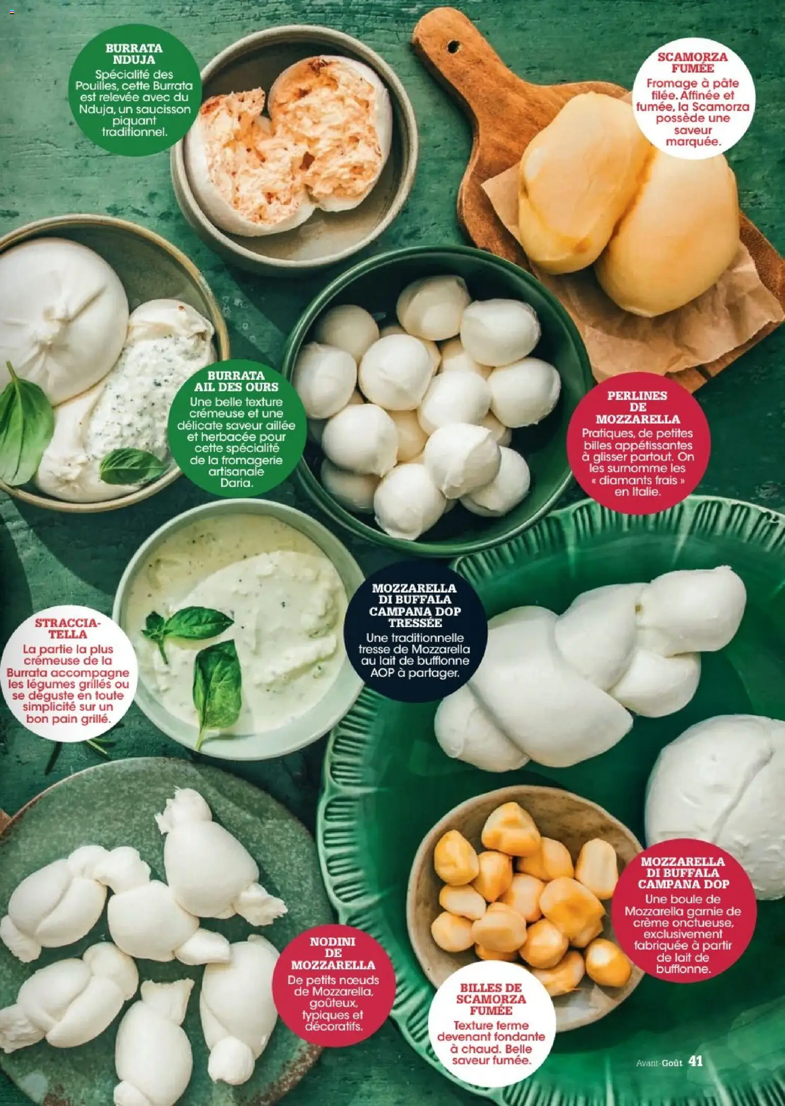 {H1} | Page: 41 | Produits: Saucisson, Ail, Pain, Crème
