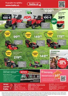 Kalia katalog akcije – veljaven od 01.06.2026 | Stran: 12 | Izdelki: Kosilnica, Orodje
