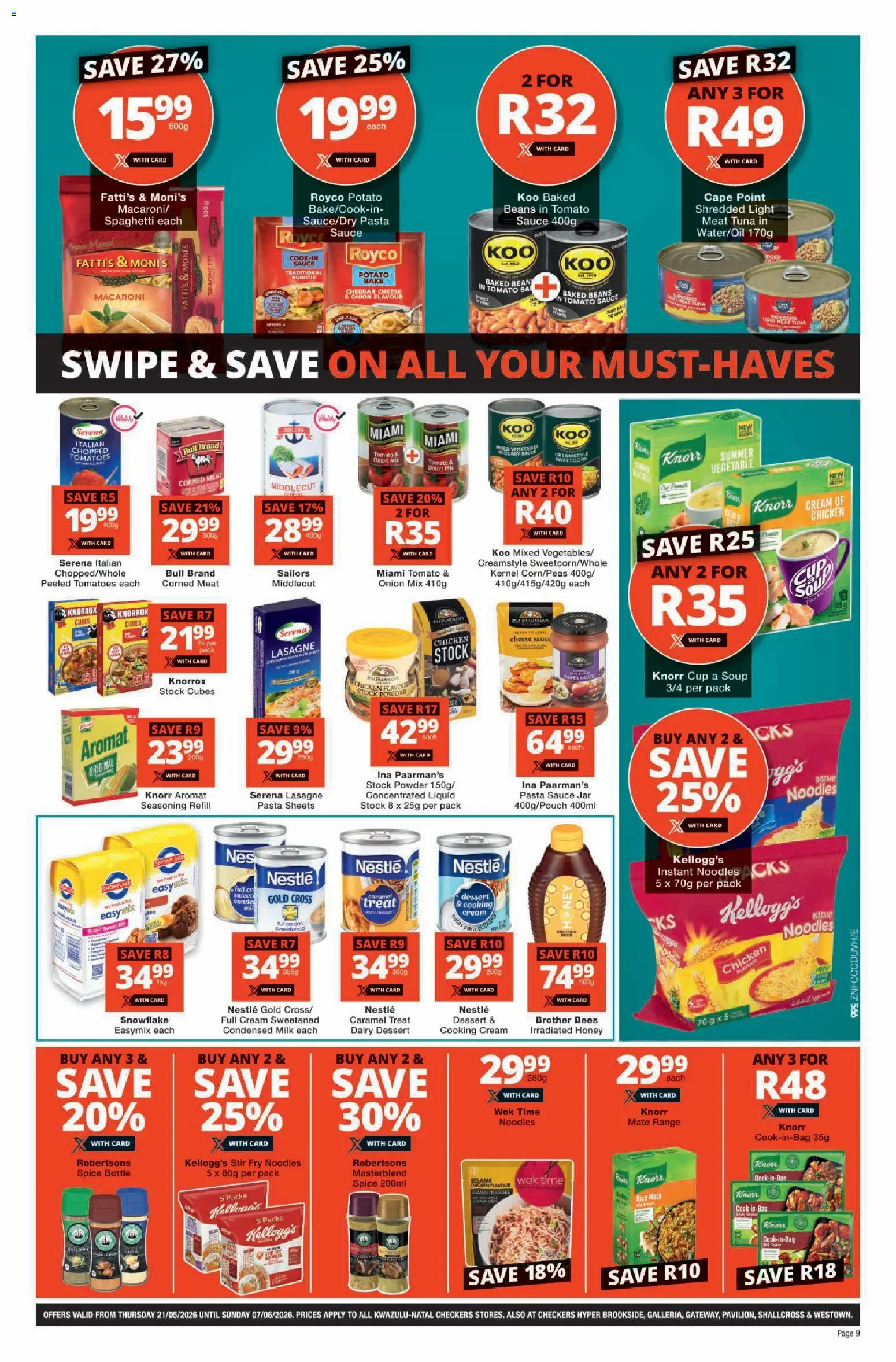 Checkers Specials | 21/05/2026 | How to get a limited discount? Save today! | South Africa