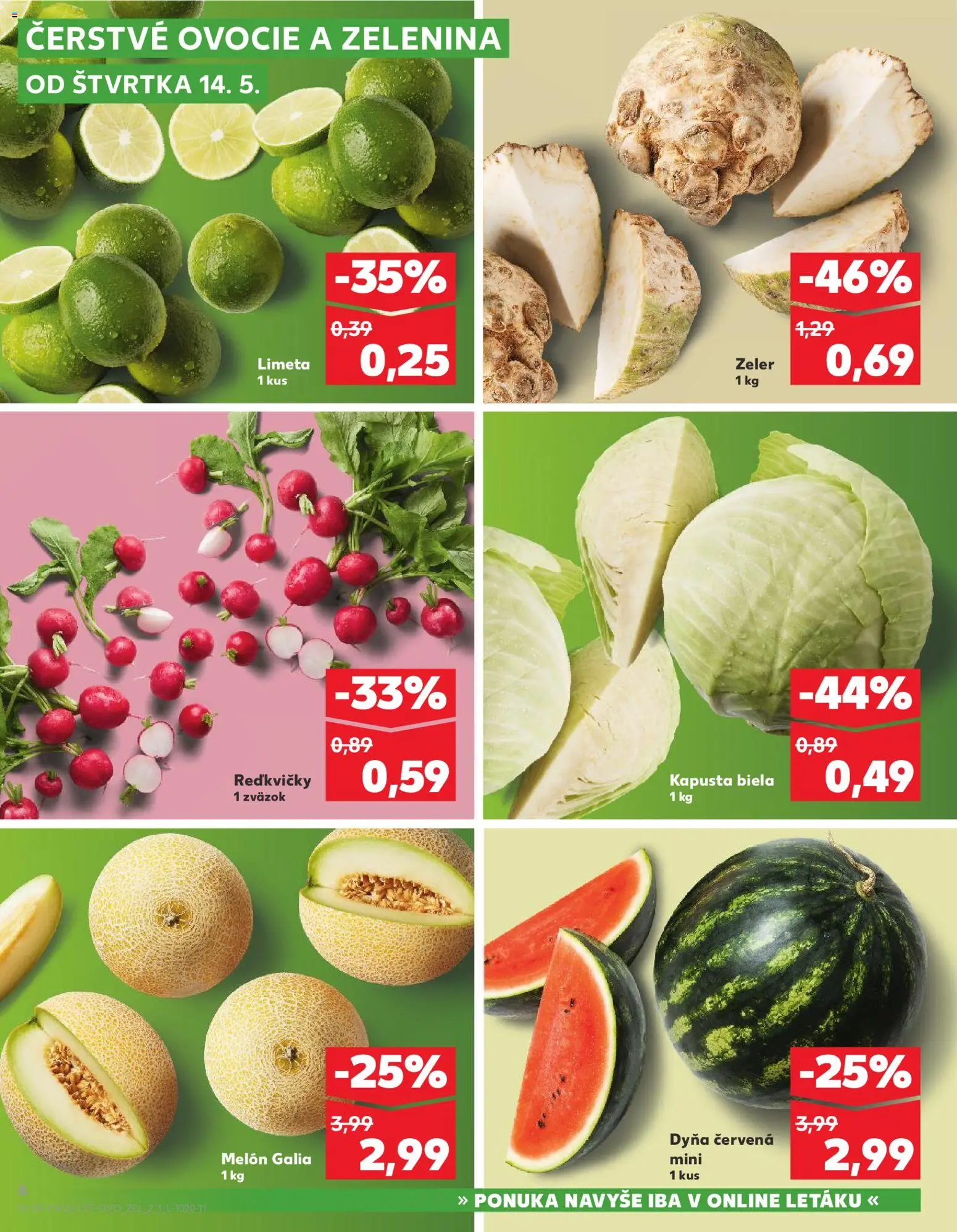 Nové Kaufland akcie – leták je platný od 14.05.2026 | Strana: 6