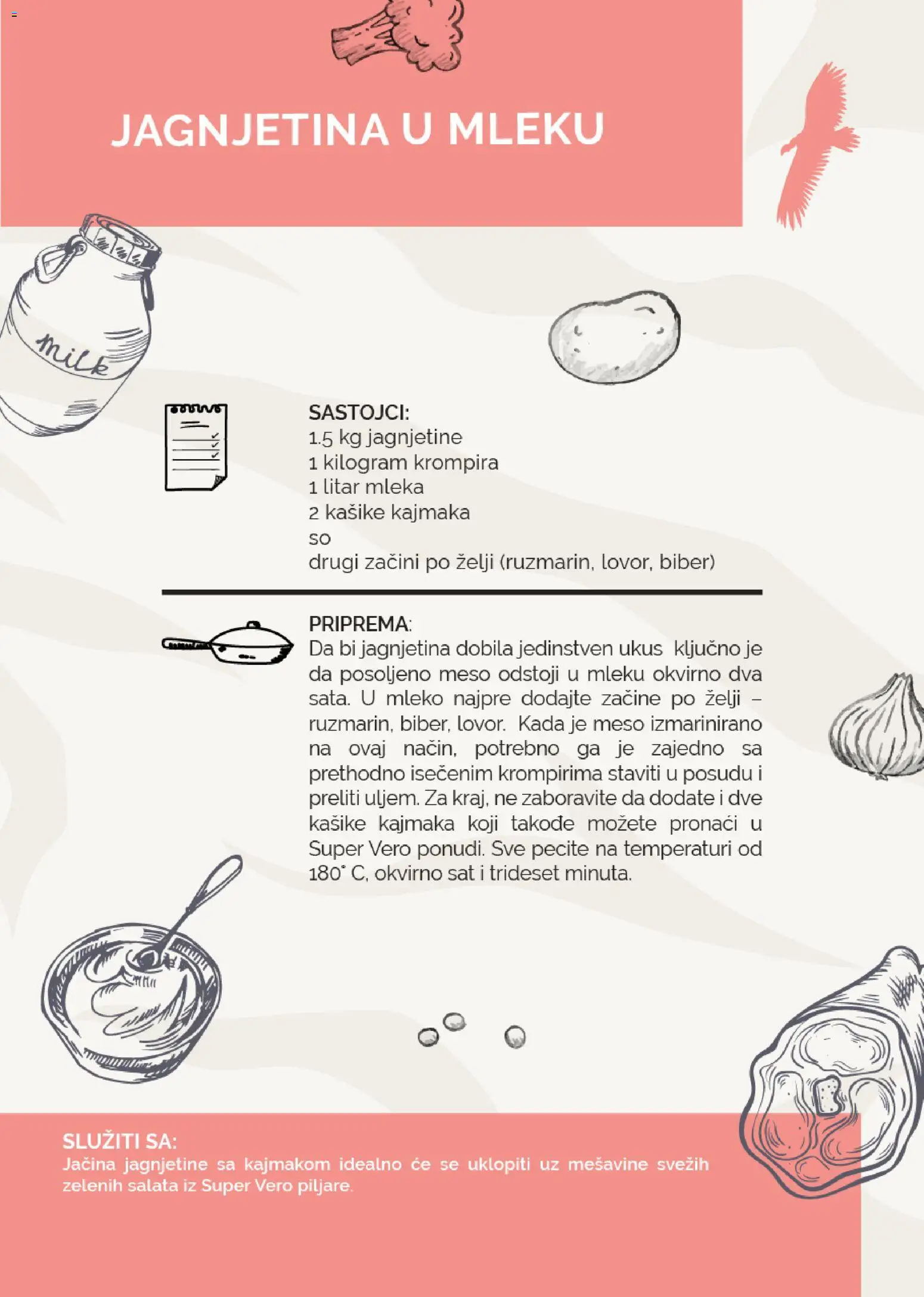 SuperVERO katalog - važi od 09.04.2026 | Strana: 3 | Proizvode: Salata, Mleko