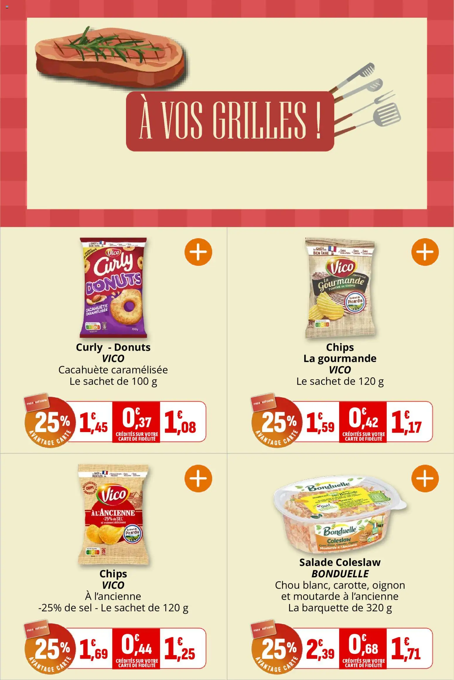 {H1} | Page: 7 | Produits: Salade, Cacahuète, Oignon, Moutarde