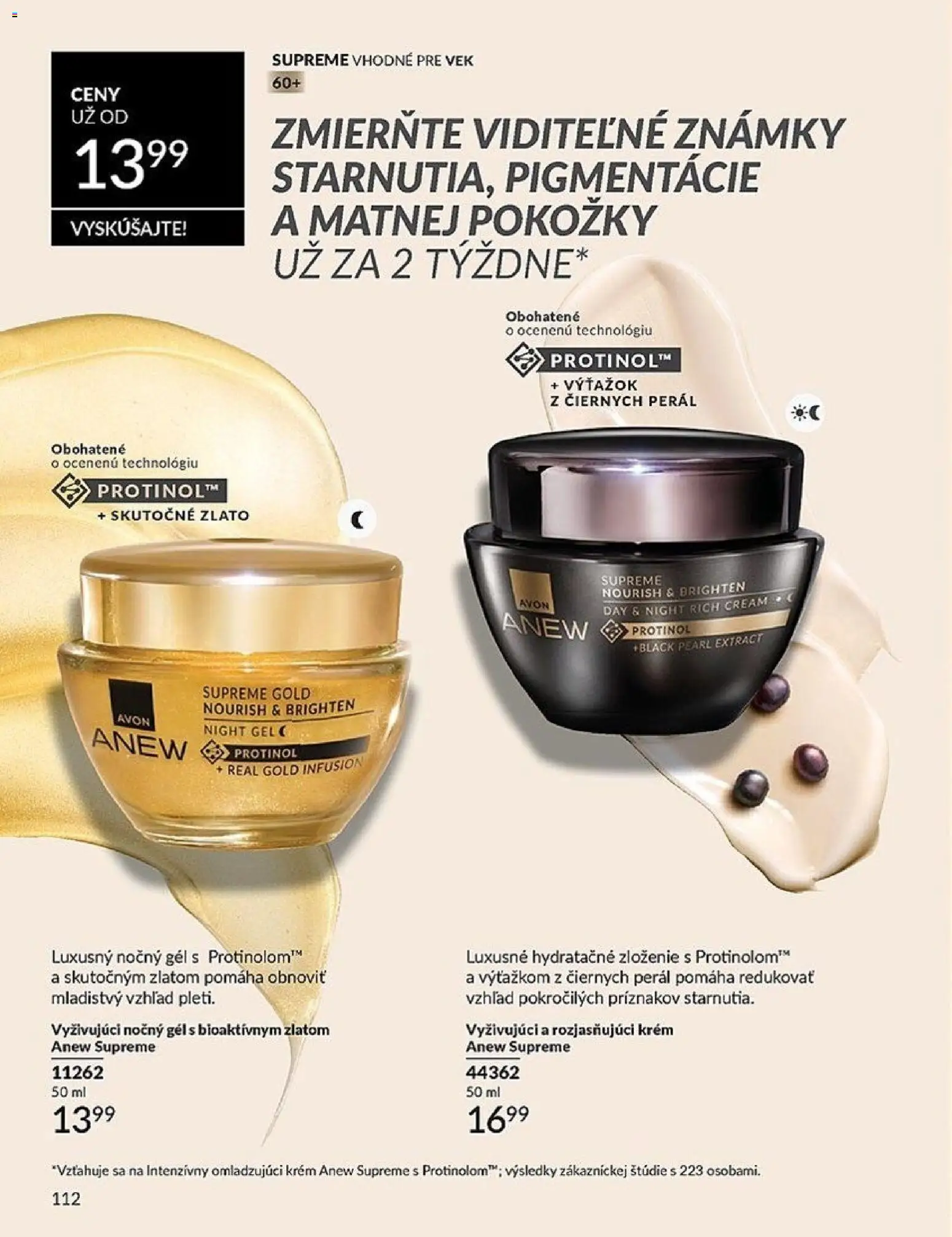 Nové Avon akcie – leták je platný od 01.03.2026 | Strana: 112 | Produkty: Krém