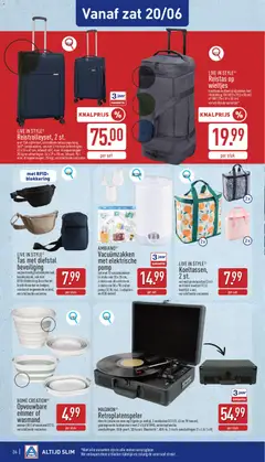 Aldi folder week 25 - Voorbeeld van een folder van Aldi, geldig van 15.06.2026 | Pagina: 26 | Producten: Tas, Reistas, Pc, Mp3