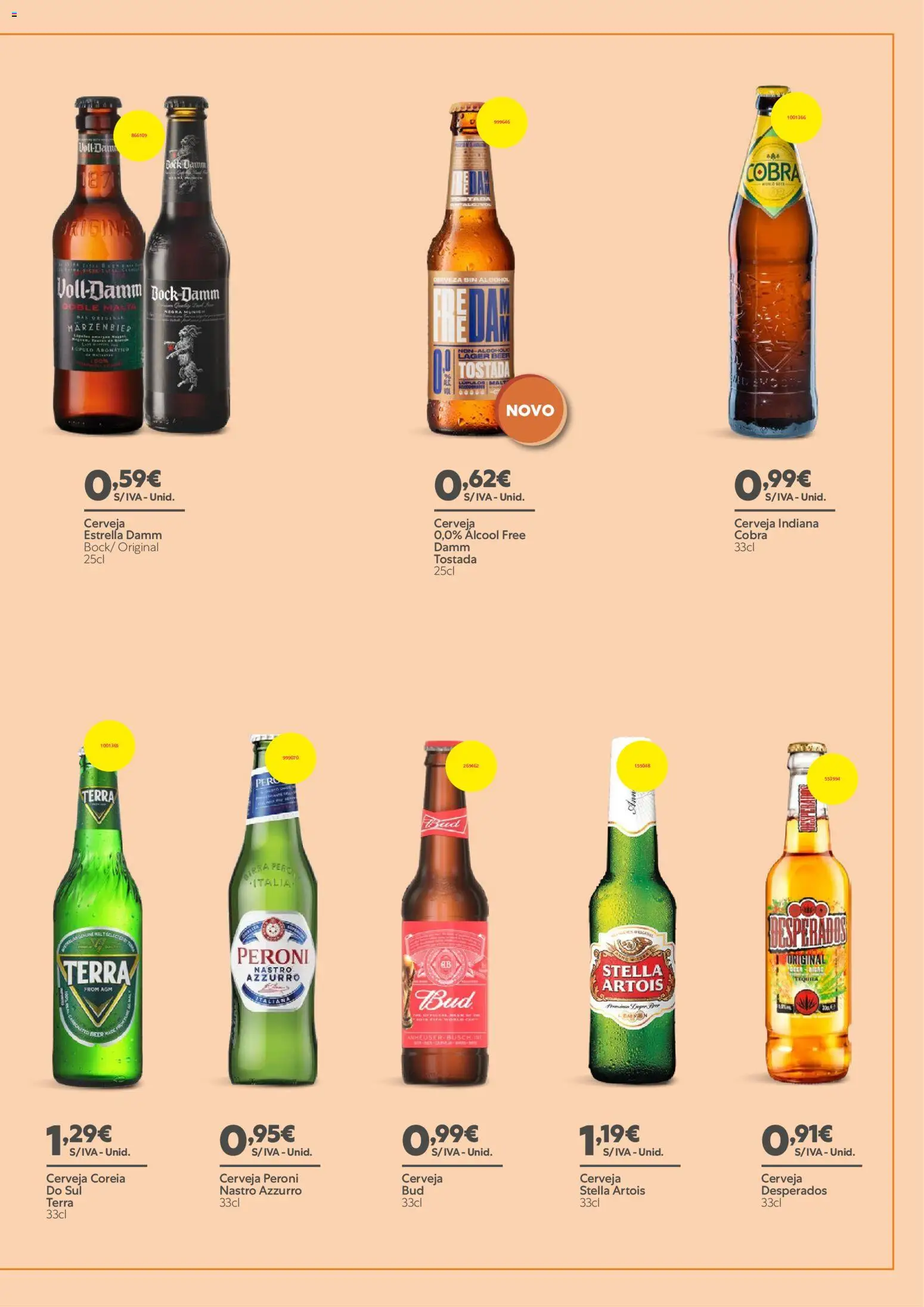 Recheio - Catálogo de Vinhos, Destilados e Cervejas │ válido de 28.05.2026 | Página: 35 | Produtos: Cerveja, Tequila
