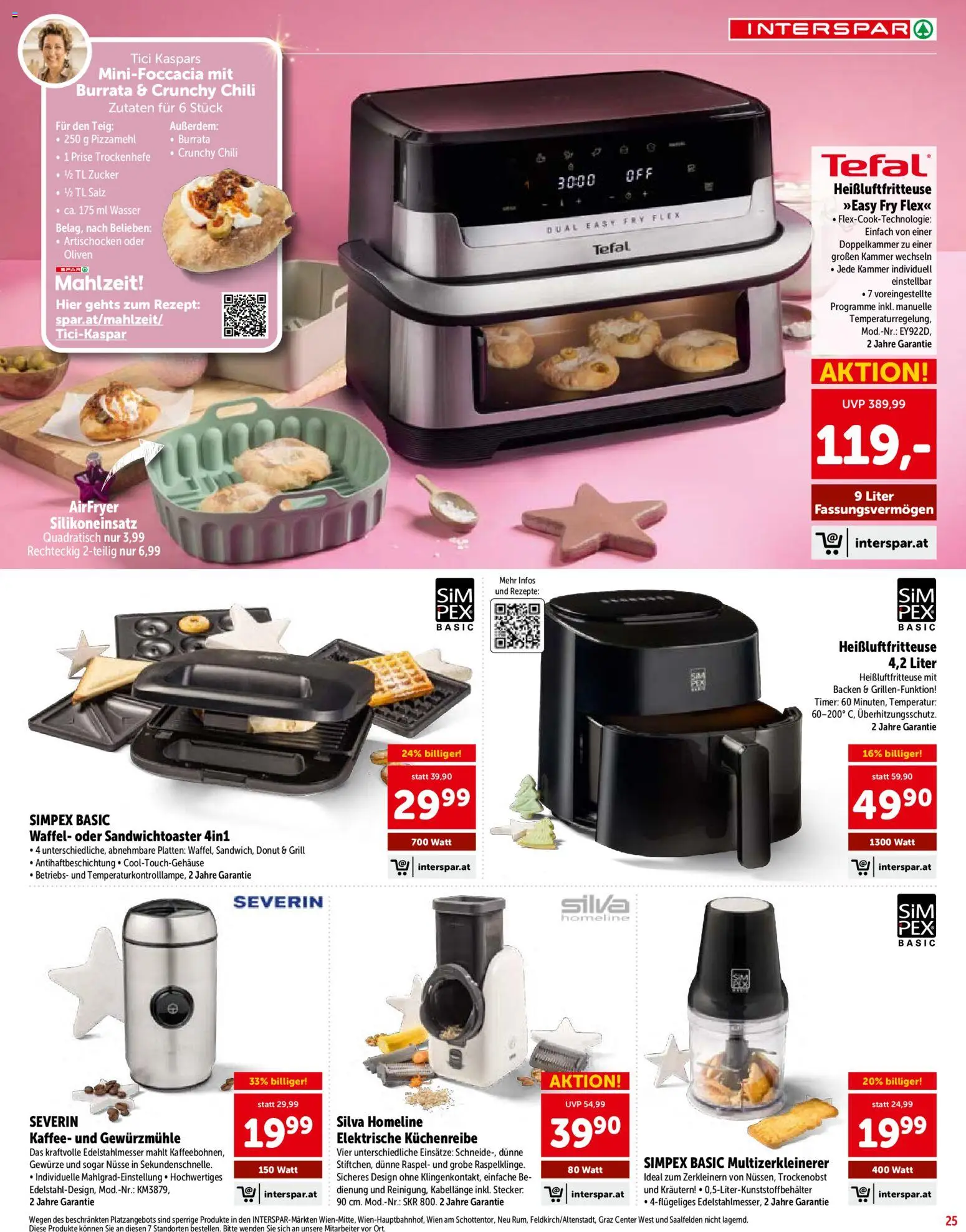 Interspar Sonderfolder Backen gültig ab 01.10.2026 | Seite: 25 | Produkte: Gewürze, Wasser, Zutaten, Kaffee