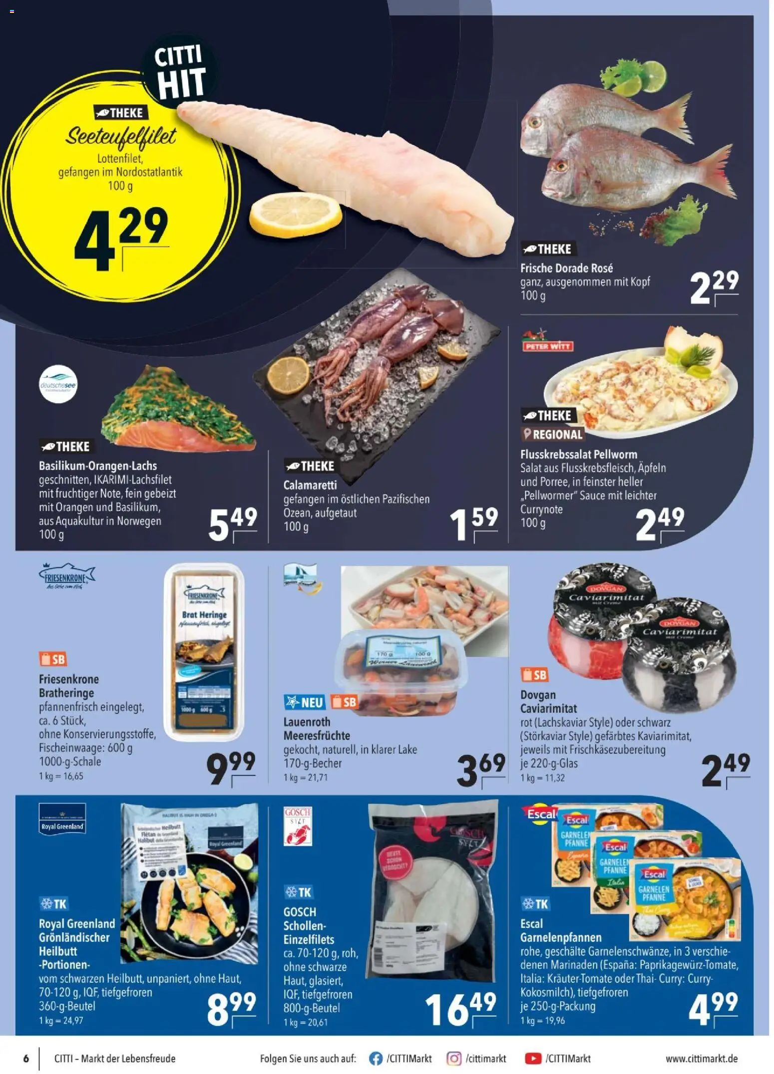 CITTI tilbudsavis – gyldig fra 08/07/2026 | Side: 6 | Produkter: Salat