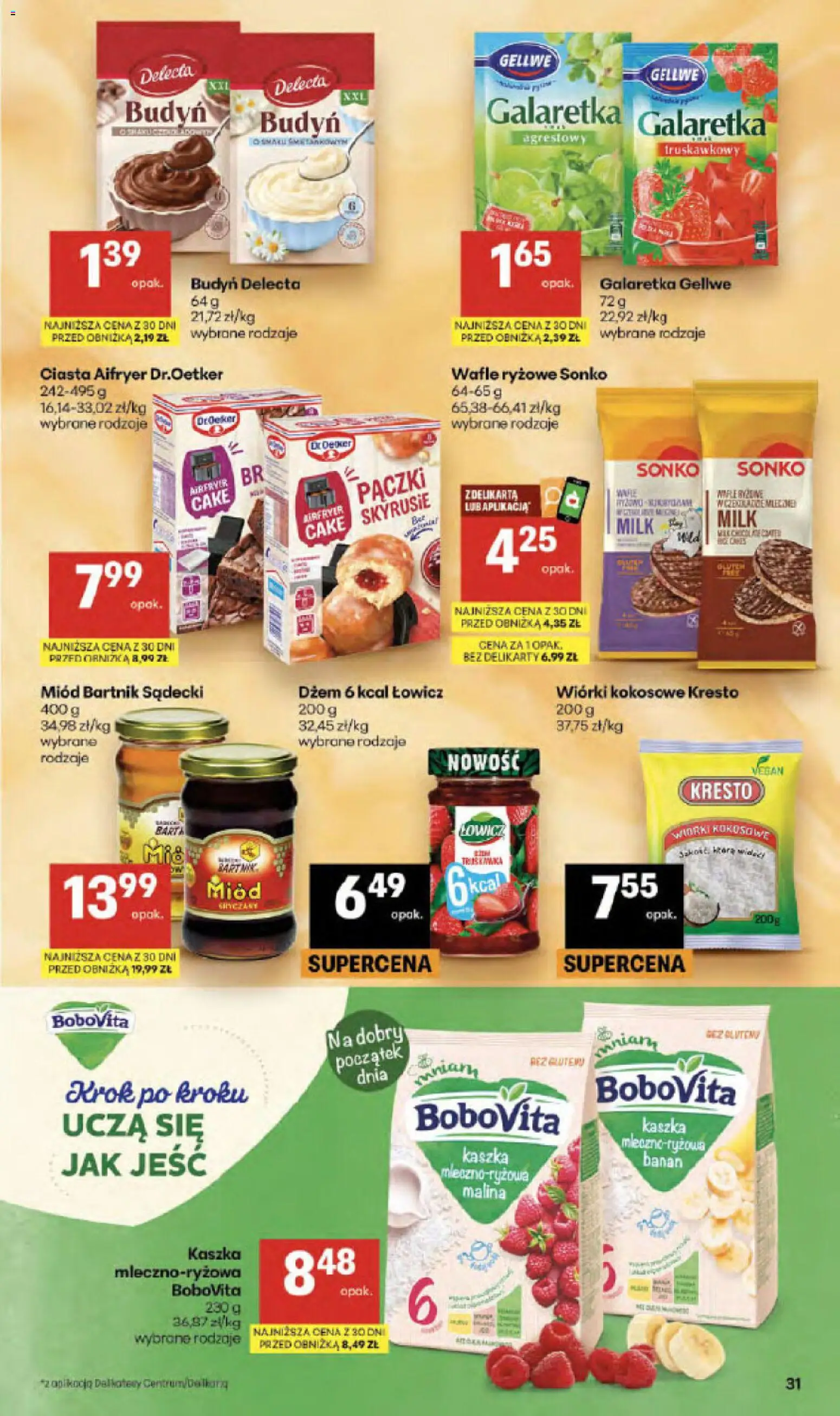 Delikatesy Centrum gazetka - Sklepy Własne od 24.09.2026 | Strona: 31 | Produkty: Malina, Wafle, Pączki, Delikatesy