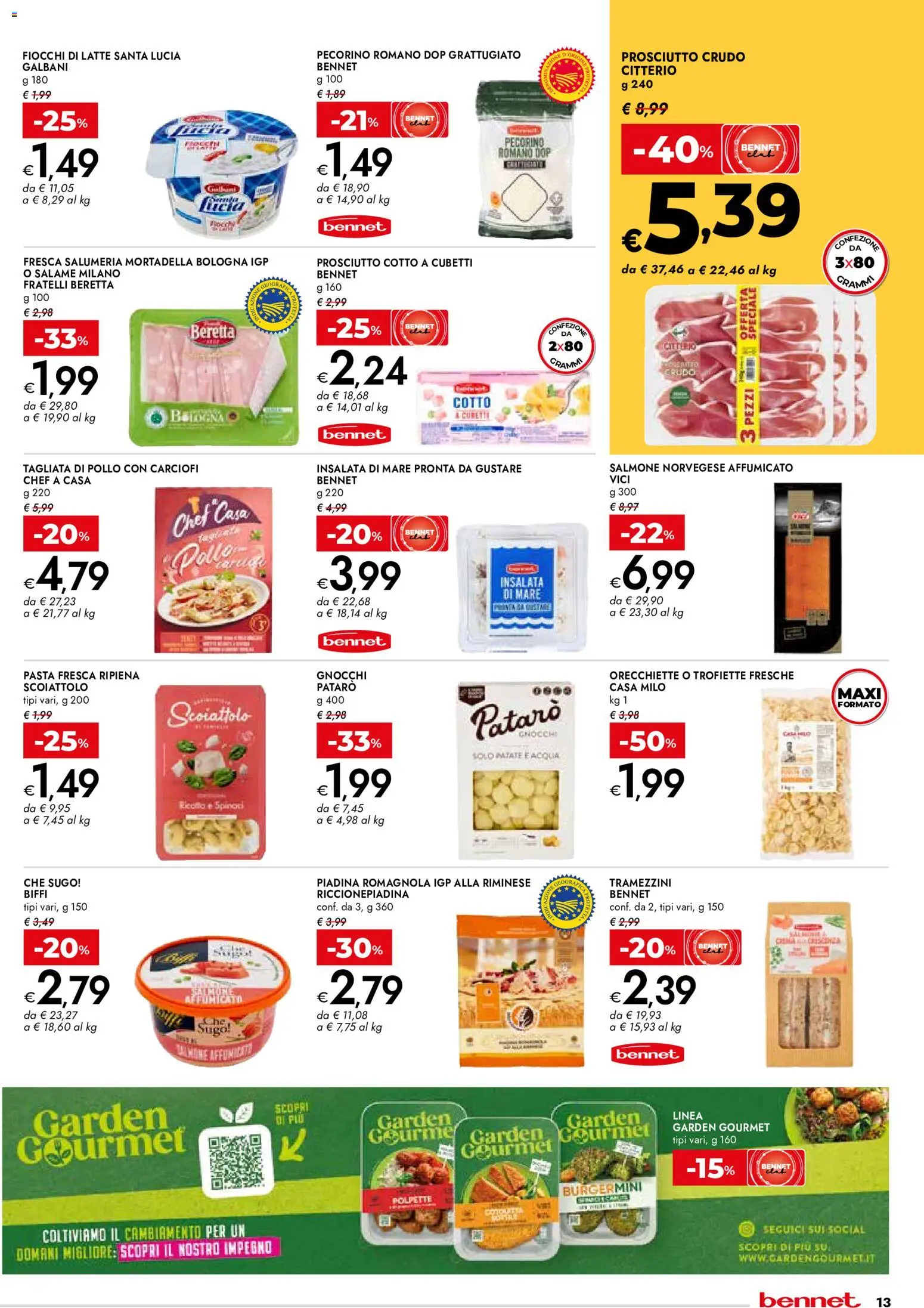 Volantino bennet del 16/07/2026 | Pagina: 13