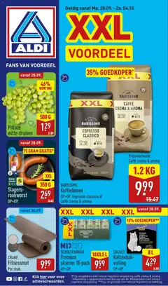 Aldi - Folder van deze week - Voorbeeld van een folder van Aldi, geldig van 28-09-2026