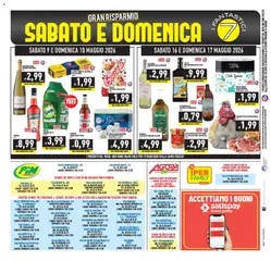 Anteprima del volantino PIM Supermercati volantino valido a partire dal 08.05.2026 | Pagina: 24 | Prodotti: Carta igienica, Pomodoro, Passata di pomodoro, Tonno