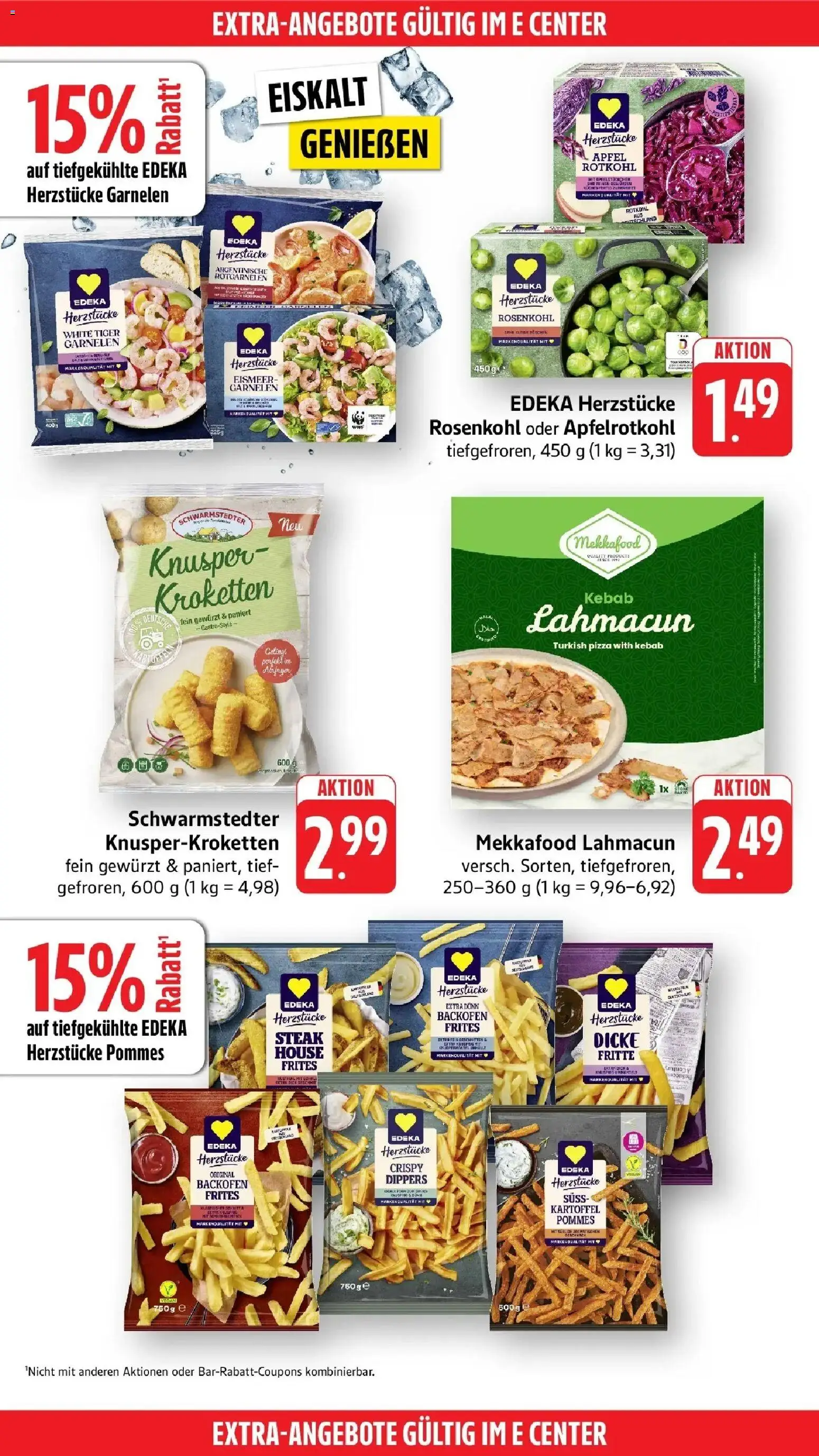 Edeka Prospekt Laufenburg (ab 19.10.2026) » Angebote Online | Seite: 60 | Produkte: Pommes, Äpfel, Backofen, Pizza