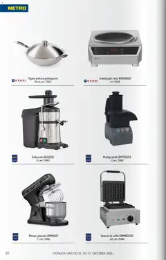 Metro katalog Horeca - pregled Metro kataloga - važi od 01.10.2026 | Strana: 22