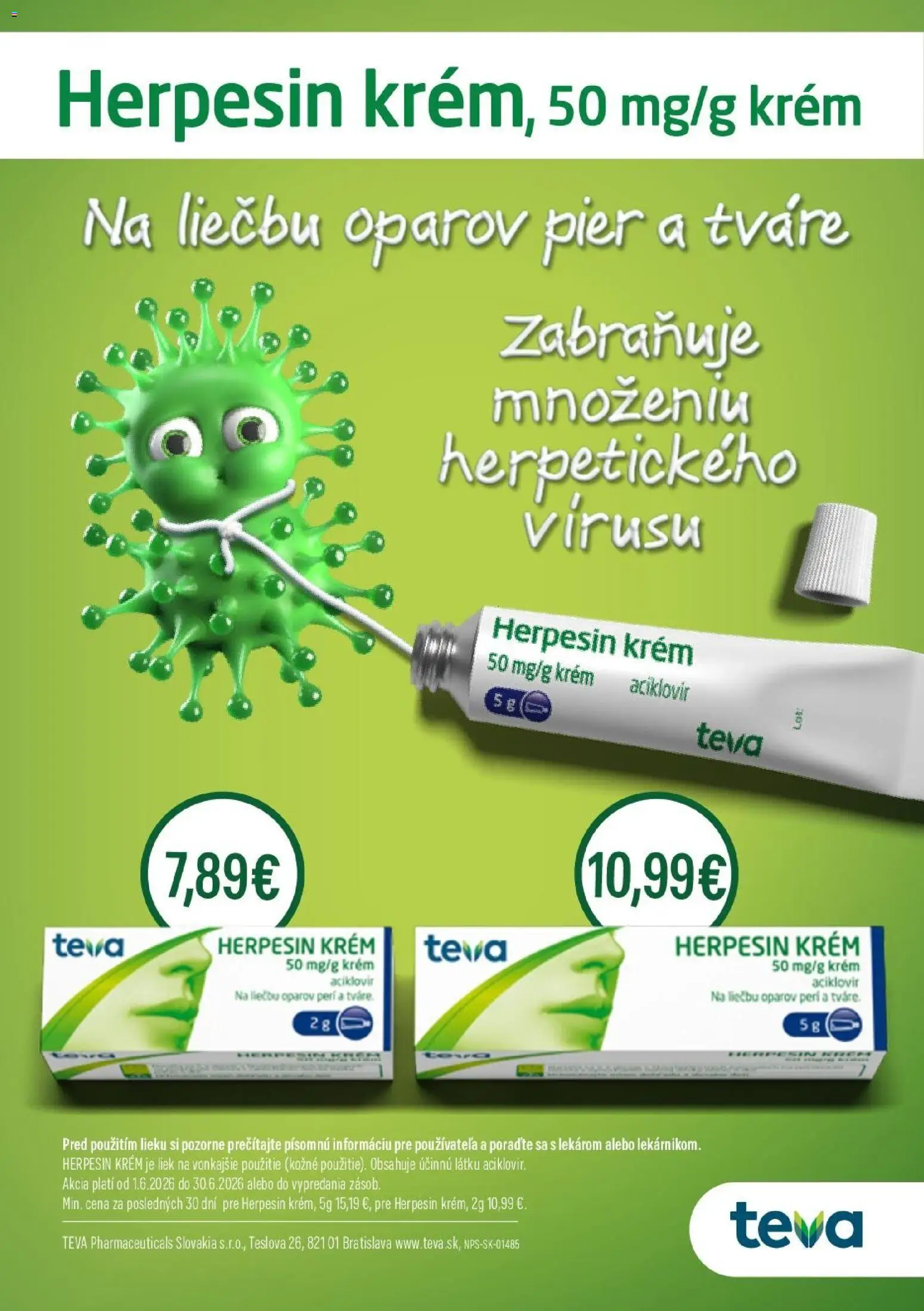 Nové Schneider lekáreň akcie – leták je platný od 01.06.2026 | Strana: 5 | Produkty: Krém