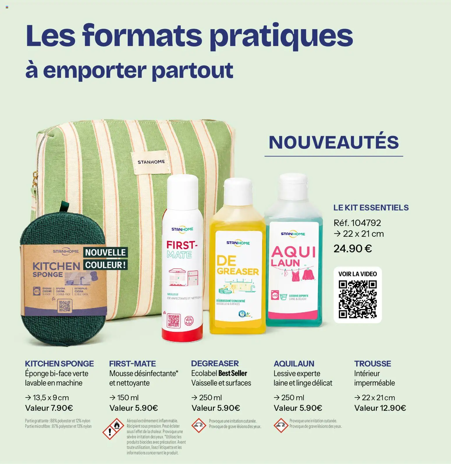 {H1} | Page: 29 | Produits: Vidéo, Eponge, Mousse, Lessive