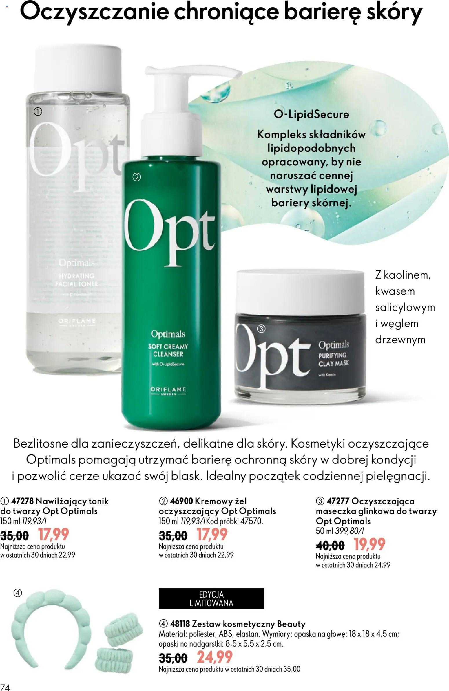 Oriflame Katalog 13 2026 od 09.09.2026 | Strona: 74 | Produkty: Toner, Kosmetyki, Tonik