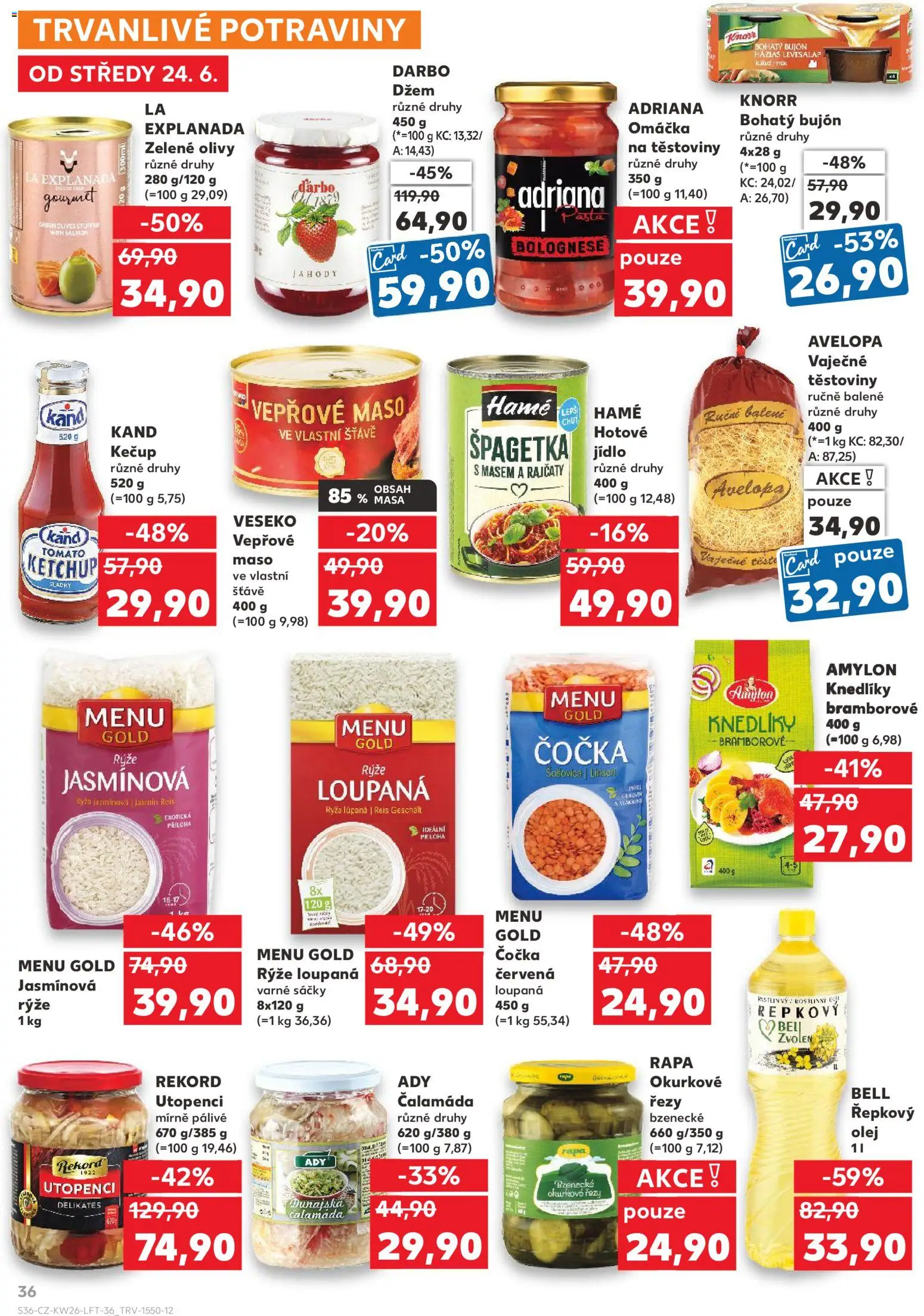 Kaufland leták od 24.06.2026 | Strana: 36