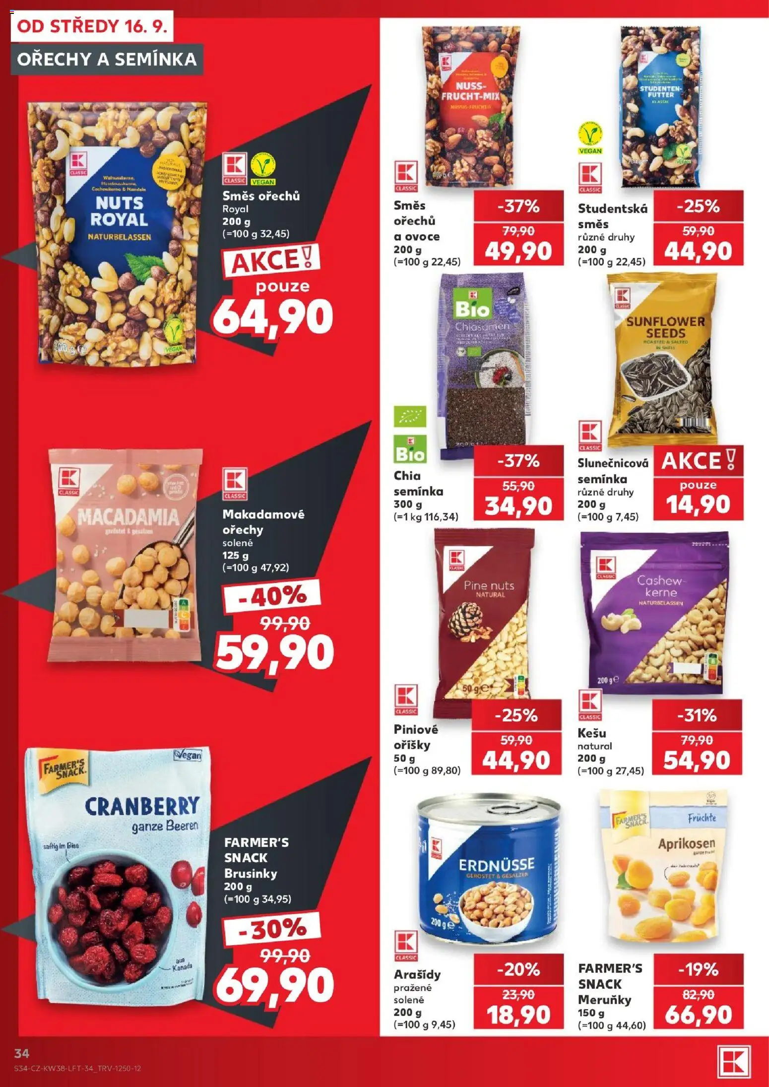 Kaufland leták od 16.09.2026 | Strana: 34