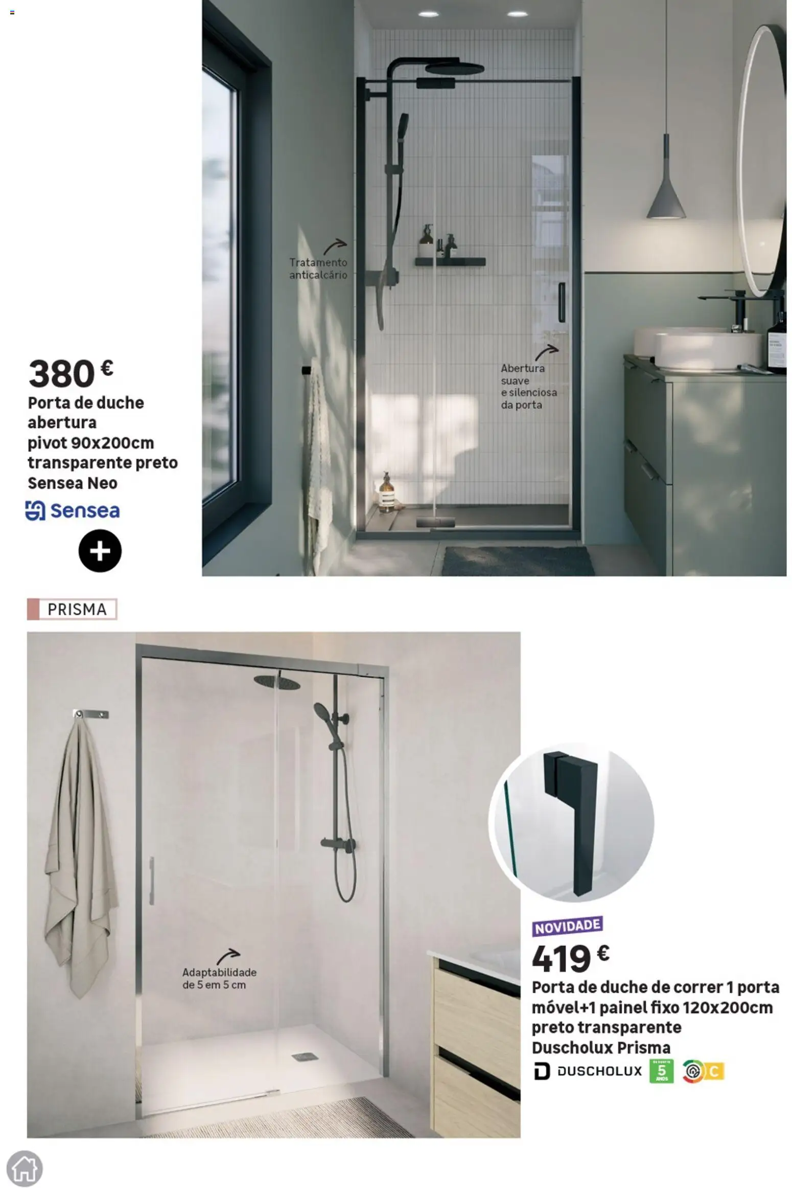Leroy Merlin Catálogo Casas de Banho │ válido de 28.05.2026 | Página: 56 | Produtos: Porta