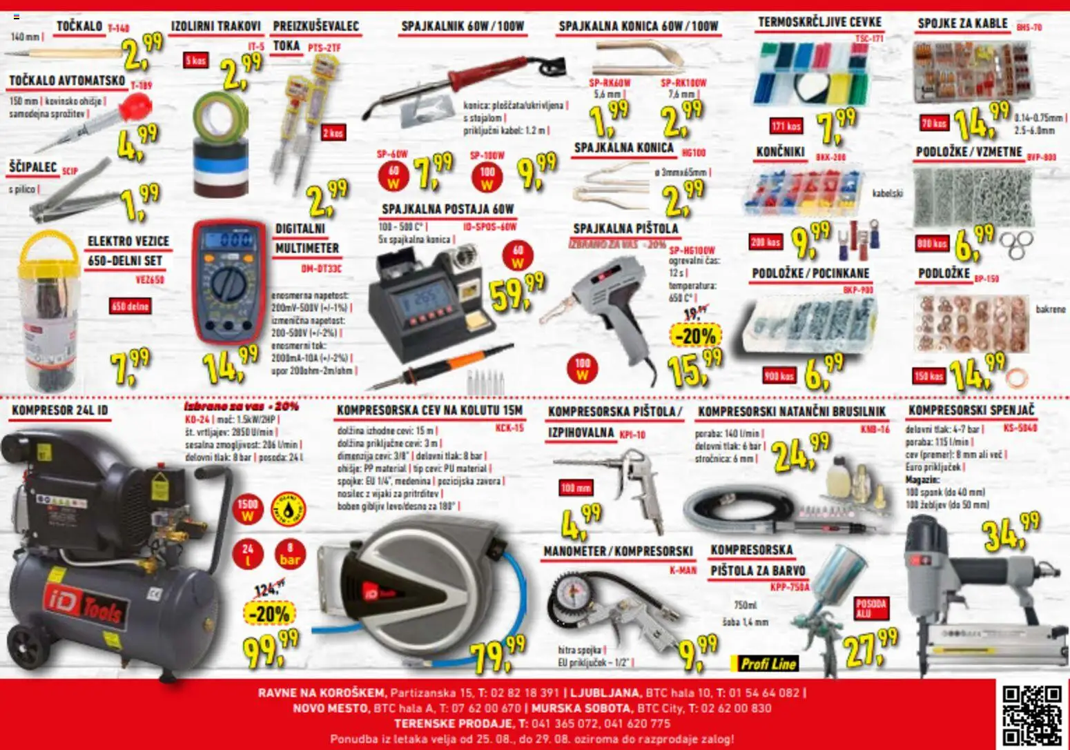 Novi Inter Diskont katalog ponudbe – veljaven od 25.08.2026 | Stran: 2 | Izdelki: Kabel, Kos, Brusilnik